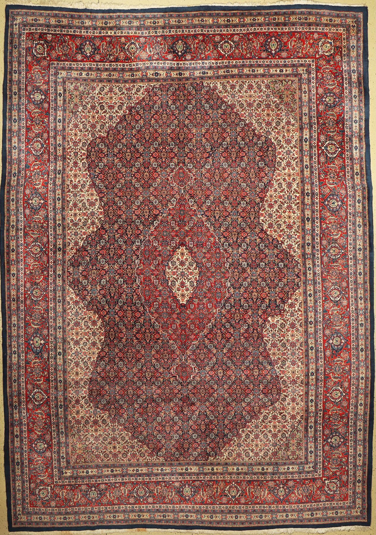Sarogh alt, Persien, ca. 60 Jahre, Wolle auf Baumwolle, ca. 440 x 310 cm, EHZ: 2