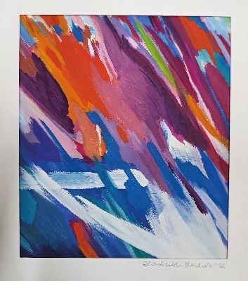 26335012k - Elisabeth Reichert, 1940-2012, Konvolut aus 4 Collagen, je sign., dat., PP, 42x35 cm