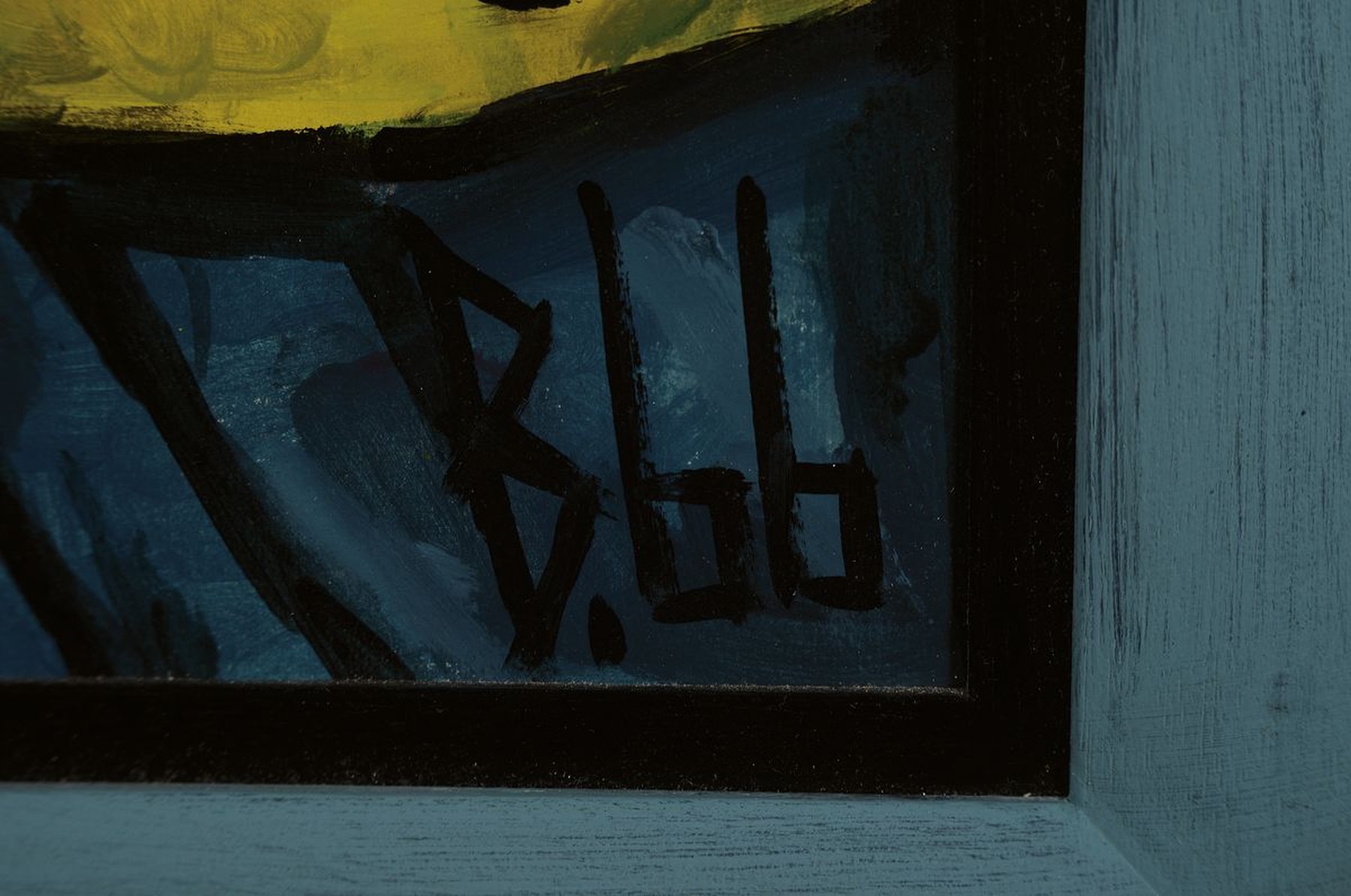 Detail a: Berutscha (Guarmi Hagemann), 1945 - 1913, erotisches Aktgemälde mit drei Personen, Öl/Malplatte, dieses erotische Aktgemälde des bekannten und ...