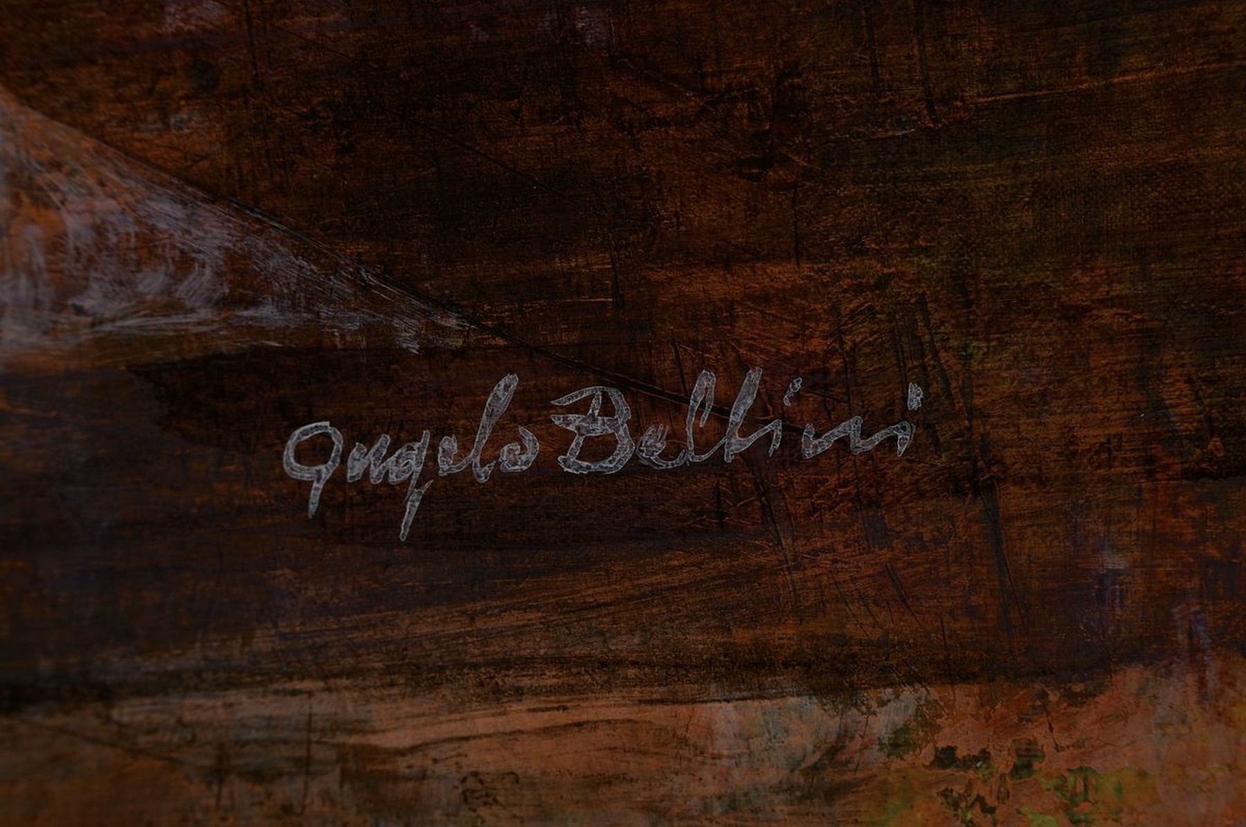Detail a: Angelo Bellini, geb. 1938 Mantua, Studium ander Akademie der Bildenden Künste Brera/Mailand, rückseitig betitelt "Siena-il Palio", ...