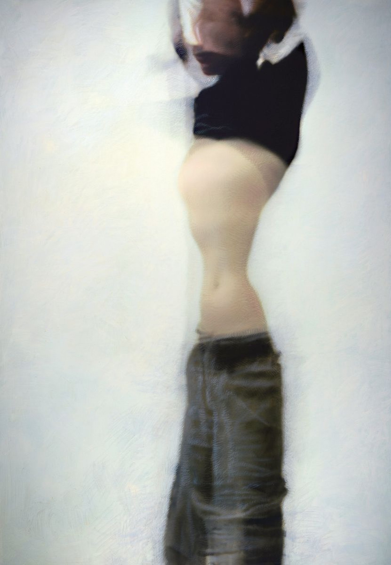 Willi Kissmer, 1951-2018, Acryl und Öl/Lwd, Ohne Titel, verso sign., dat. 2008, R., gesamt ca. 140x99 cm