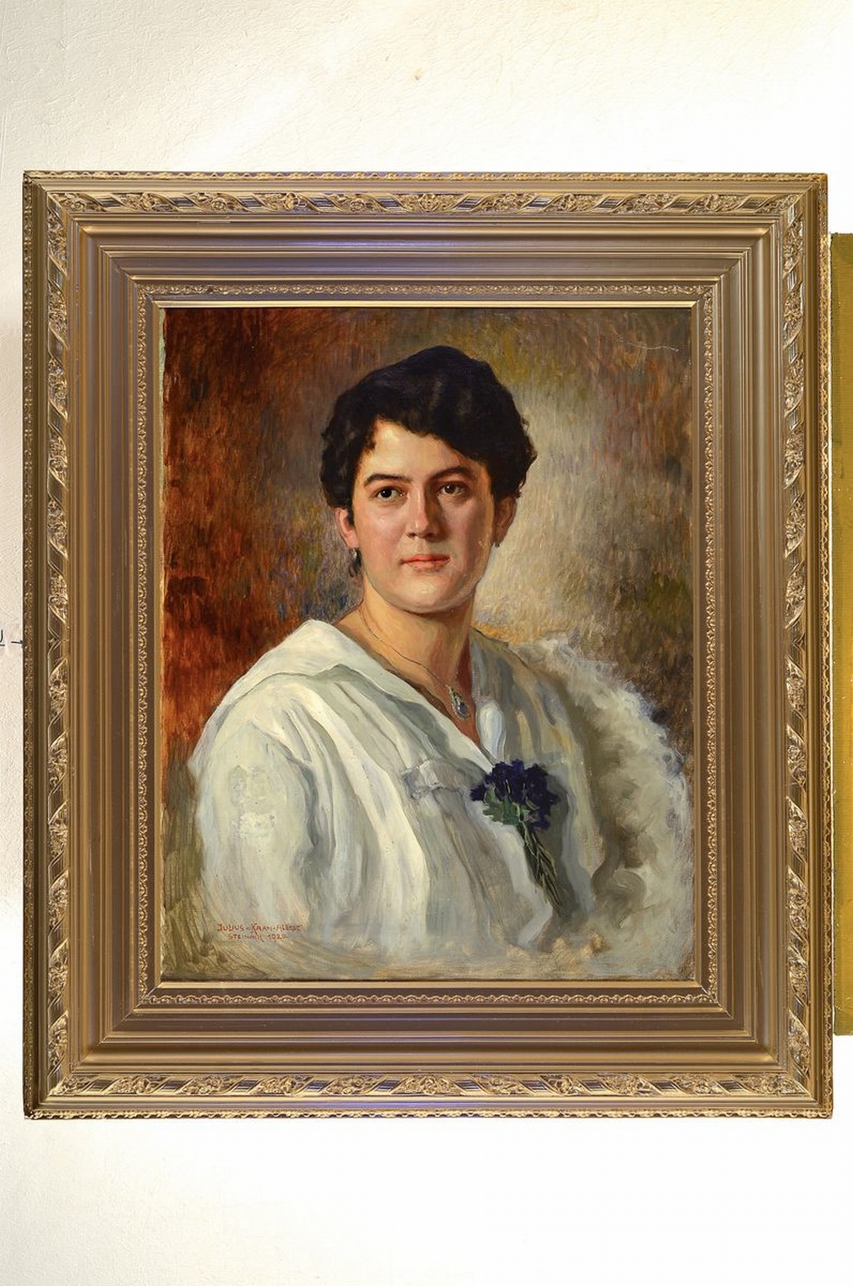 Detail k: Julius von Kaan-Albest, 1874 München - 1942 Berlin, Studium an der Akademie Wien, aktiver österreichischer Offizier, oft zuständig für das ...