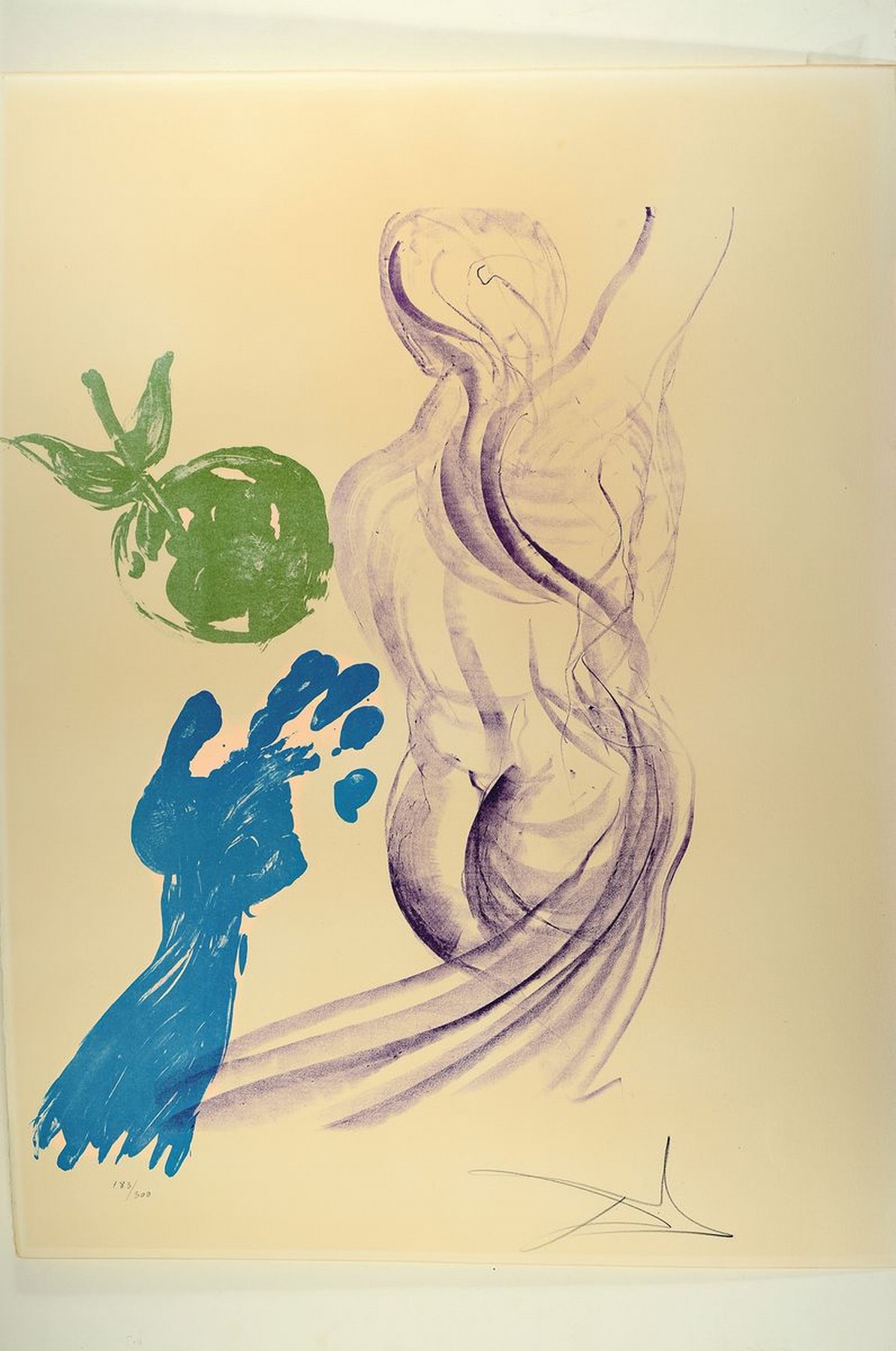 Detail k: Salvador Dali, 1904 Figueras - 1989 ebenda, "Reife" aus der Serie der Lebensalter "Edades de la vida" (1973), ...