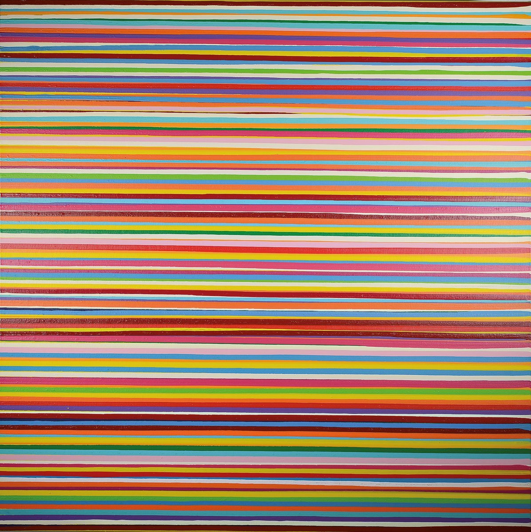 Michael Pfannenschmidt, geb. 1963 in Köln, Ausstellungen im In- und Ausland, hier: Acryl/Lwd, verso sign. mit Micha, dat. 2018, ca. 100x100 cm