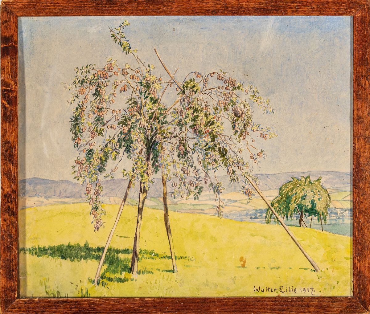 Detail m: Walter Lilie, 1876 Leipzig-1924 Schwetzingen, Sohn des Moritz Lilie (1835- 1904), Studium an der Akademie Dresden unter Carl Bantzer, hier: Konvolut ...