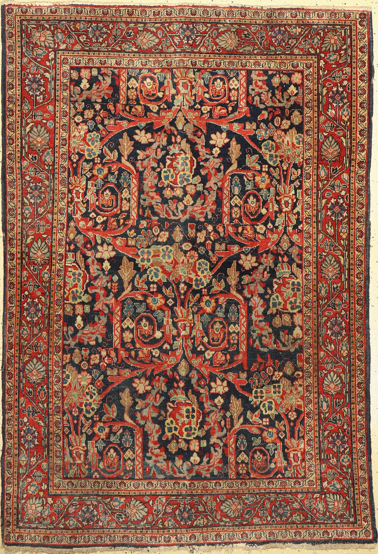 Sarogh alt, Persien, um 1950, Wolle auf Baumwolle, ca. 195 x 135 cm, EHZ: 3