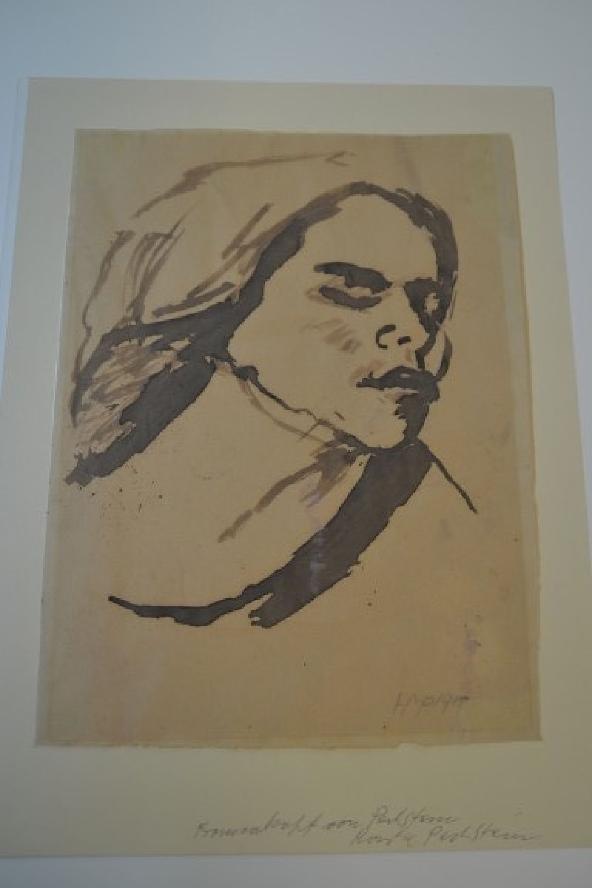 Detail d: Hermann Max Pechstein, 1881 Zwickau - 1955 Berlin, 1900-03 Studium an der Kunstgewerbeschule Dresden, 1903-07 Studium ander Kunstakademie Dresden als ...