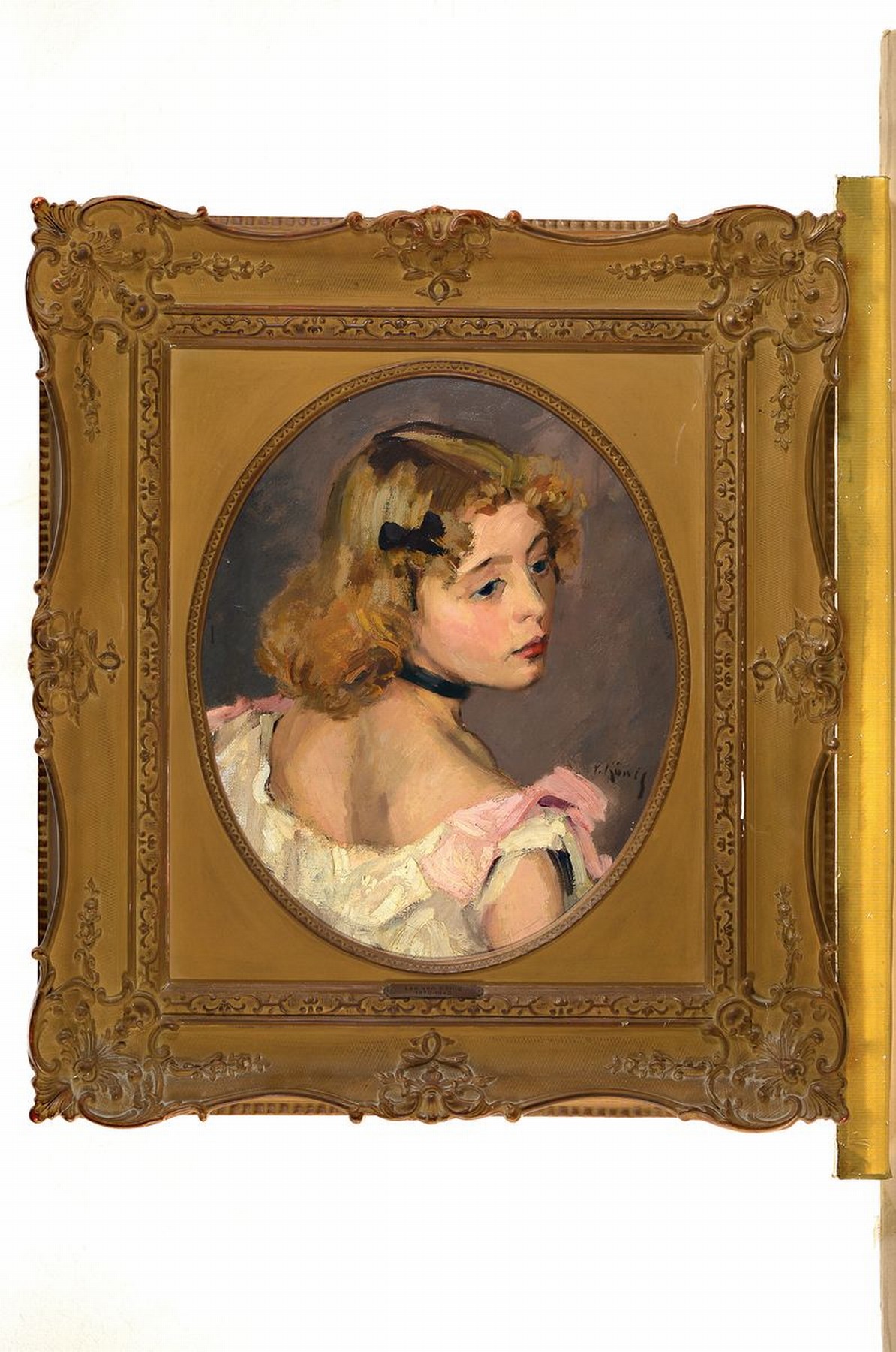 Detail k: Leo von König, 1871 Braunschweig - 1944 Tutzing, Bildhauerlehre u. Studium an der Kunstgewerbeschule Hamburg, Studium an der Akademie Berlin bei ...