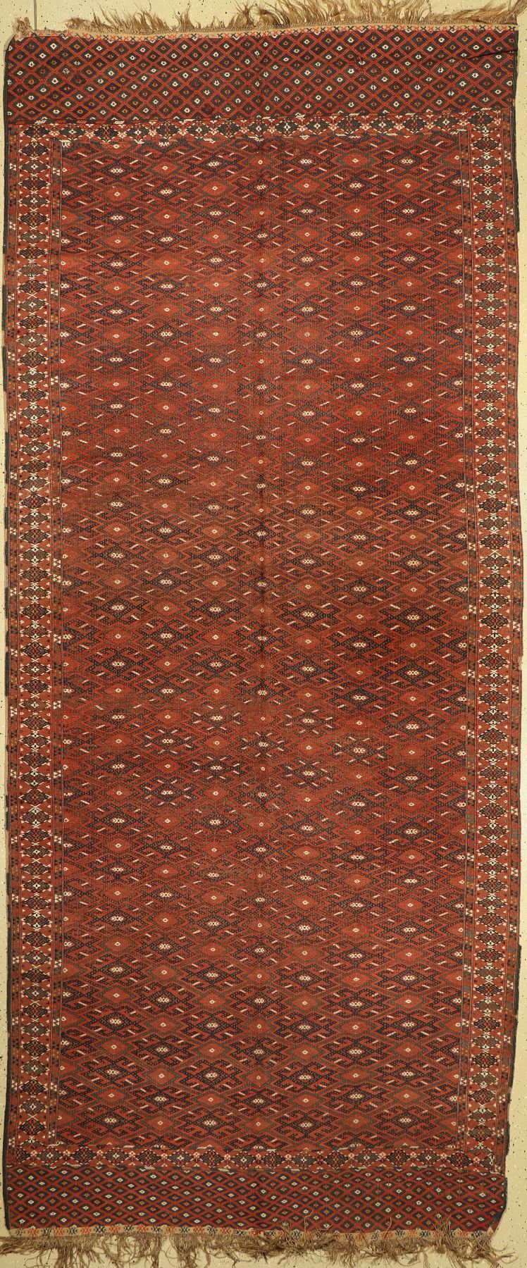 Sumakh alt, Turkmenistan, um 1940, Wolle auf Wolle, ca. 380 x 160 cm, EHZ: 3