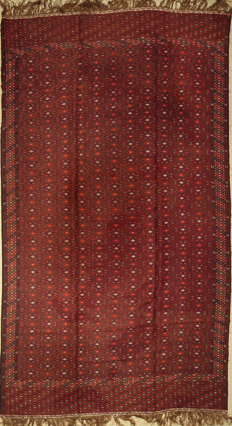 Sumakh alt, Turkmenistan, um 1940, Wolle auf Wolle, ca. 360 x 205 cm, EHZ: 2