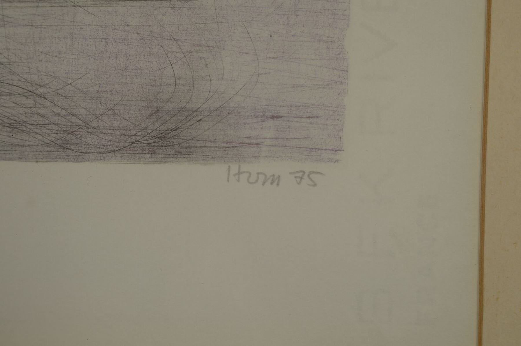 Detail n: Hans Otto Müller-Erbach, 1921 Bremen-1984 Erbach/Odenwald, 2 Farblithographien, 1x sign. und dat. 75, ca. 63x48cm; 1x sign. und dat. 75, num. ...
