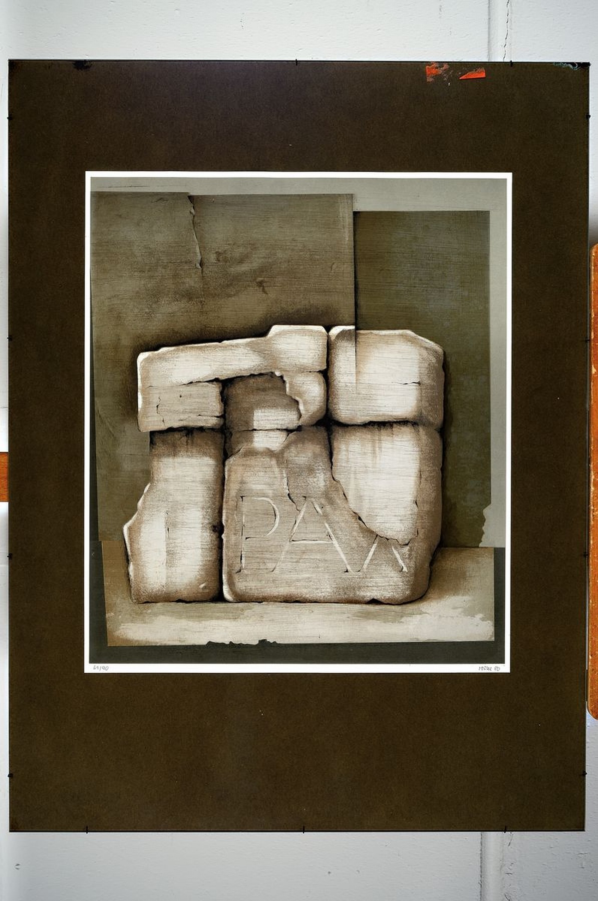 Detail k: Hans Otto Müller-Erbach, 1921 Bremen-1984 Erbach/Odenwald, 2 Farblithographien von 1979 und 1980, beide handsign., eine bez. E.A., ca. 59x46cm, 1x ...