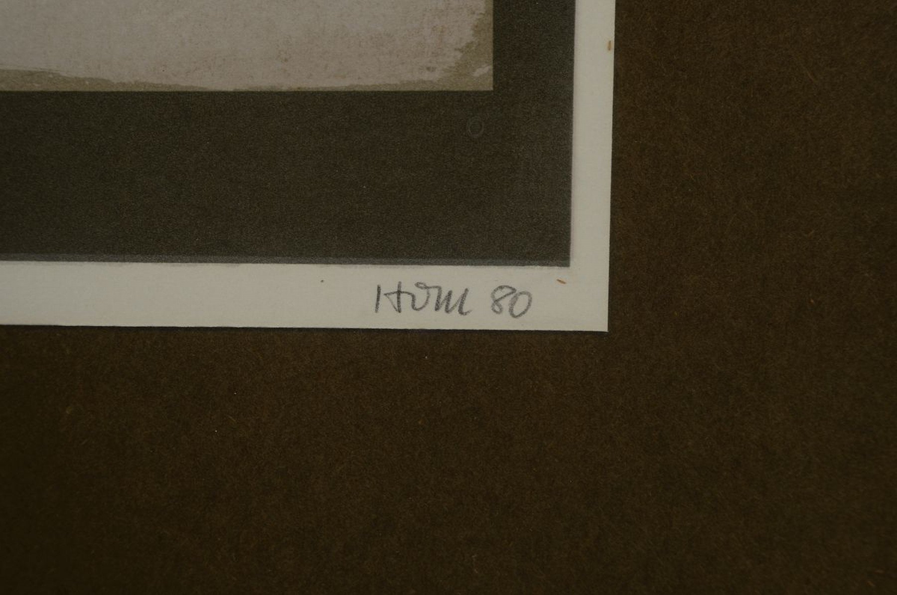 Detail m: Hans Otto Müller-Erbach, 1921 Bremen-1984 Erbach/Odenwald, 2 Farblithographien von 1979 und 1980, beide handsign., eine bez. E.A., ca. 59x46cm, 1x ...