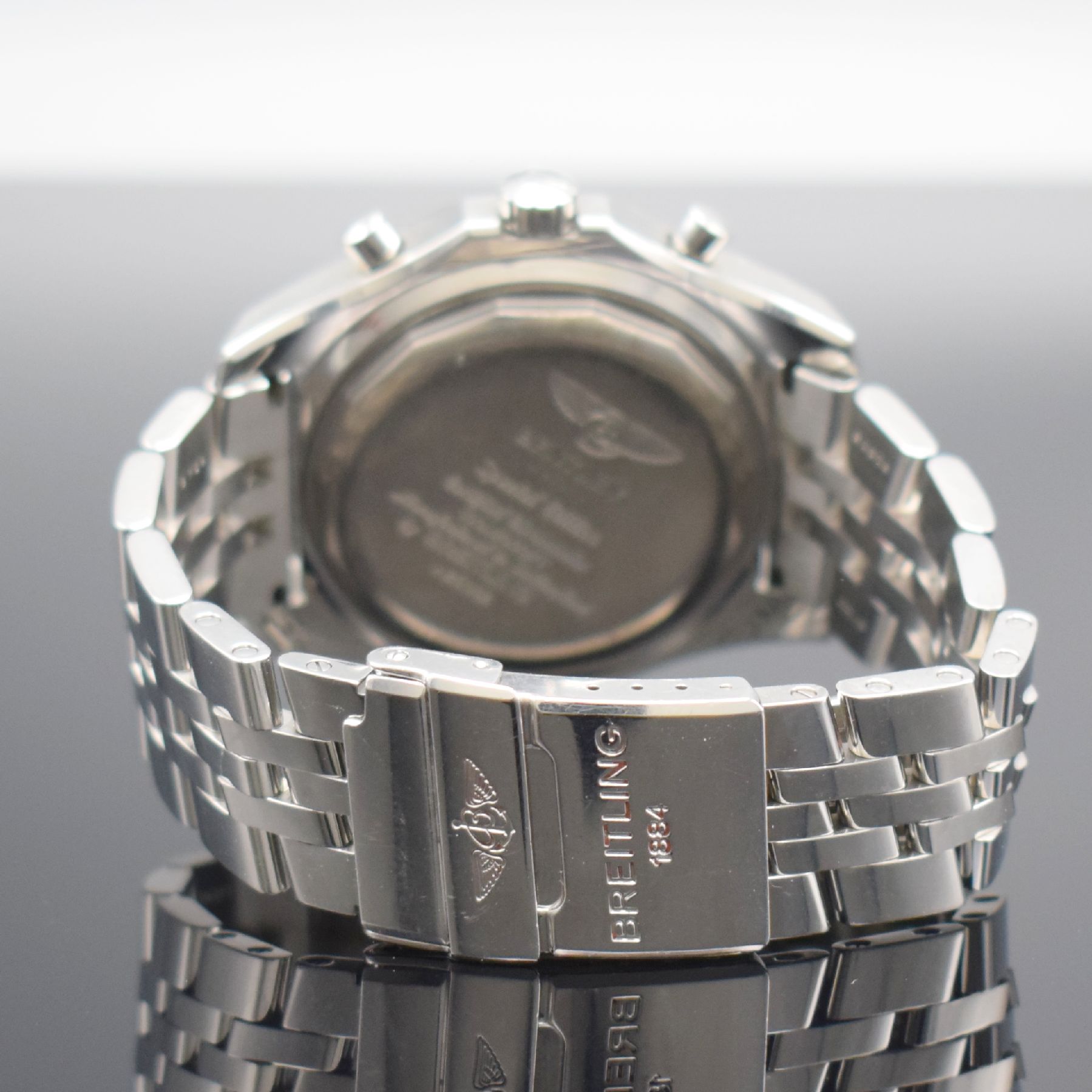 Detail b: BREITLING for Bentley Armbandchronograph Referenz A25362, Automatik, Chronometer in