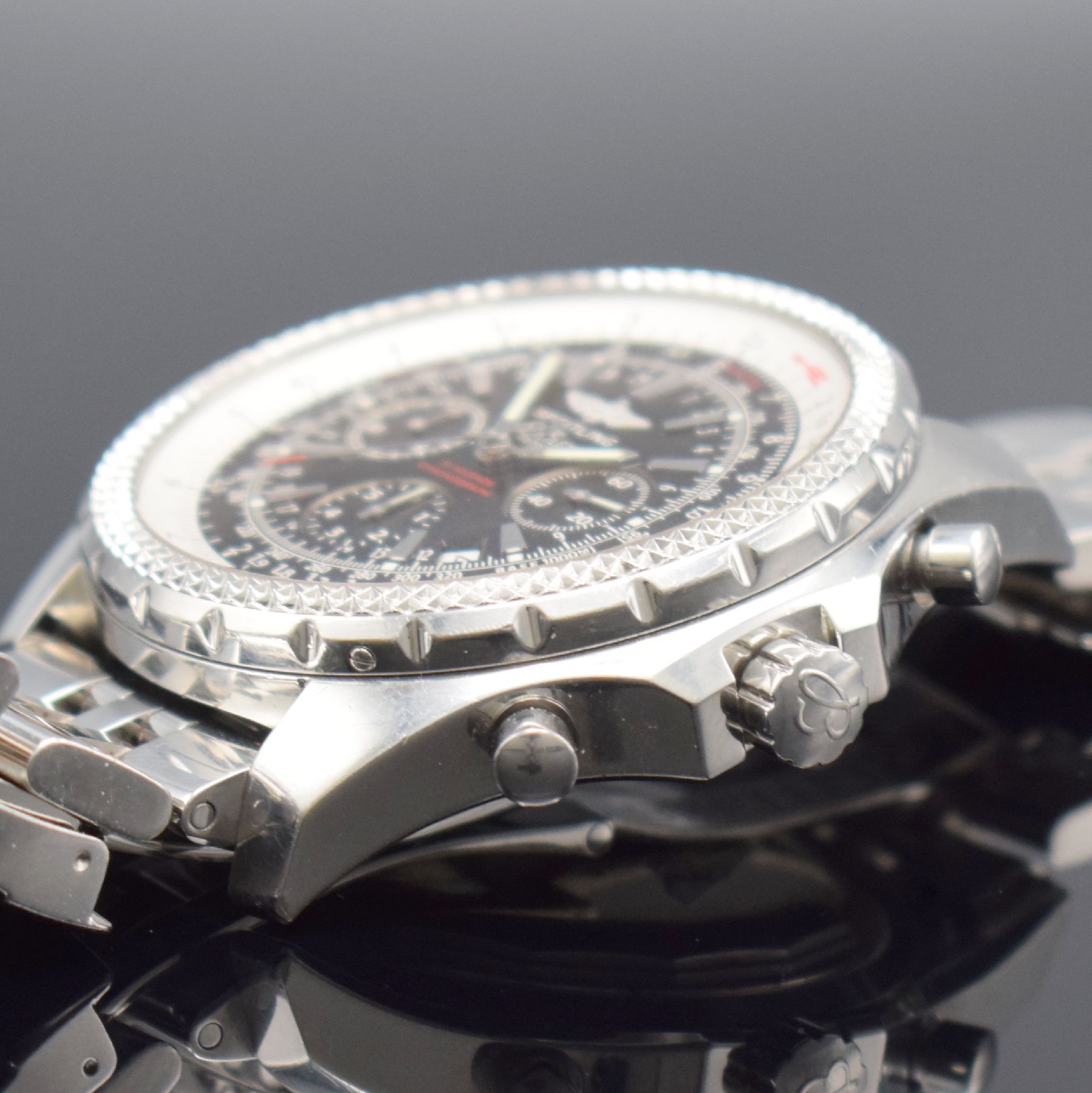 Detail c: BREITLING for Bentley Armbandchronograph Referenz A25362, Automatik, Chronometer in