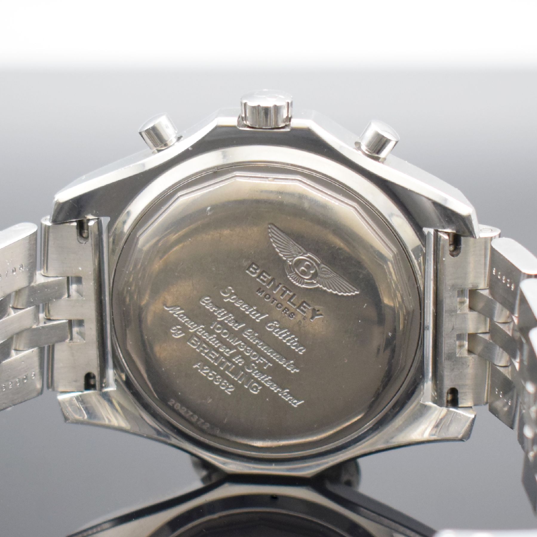 Detail d: BREITLING for Bentley Armbandchronograph Referenz A25362, Automatik, Chronometer in