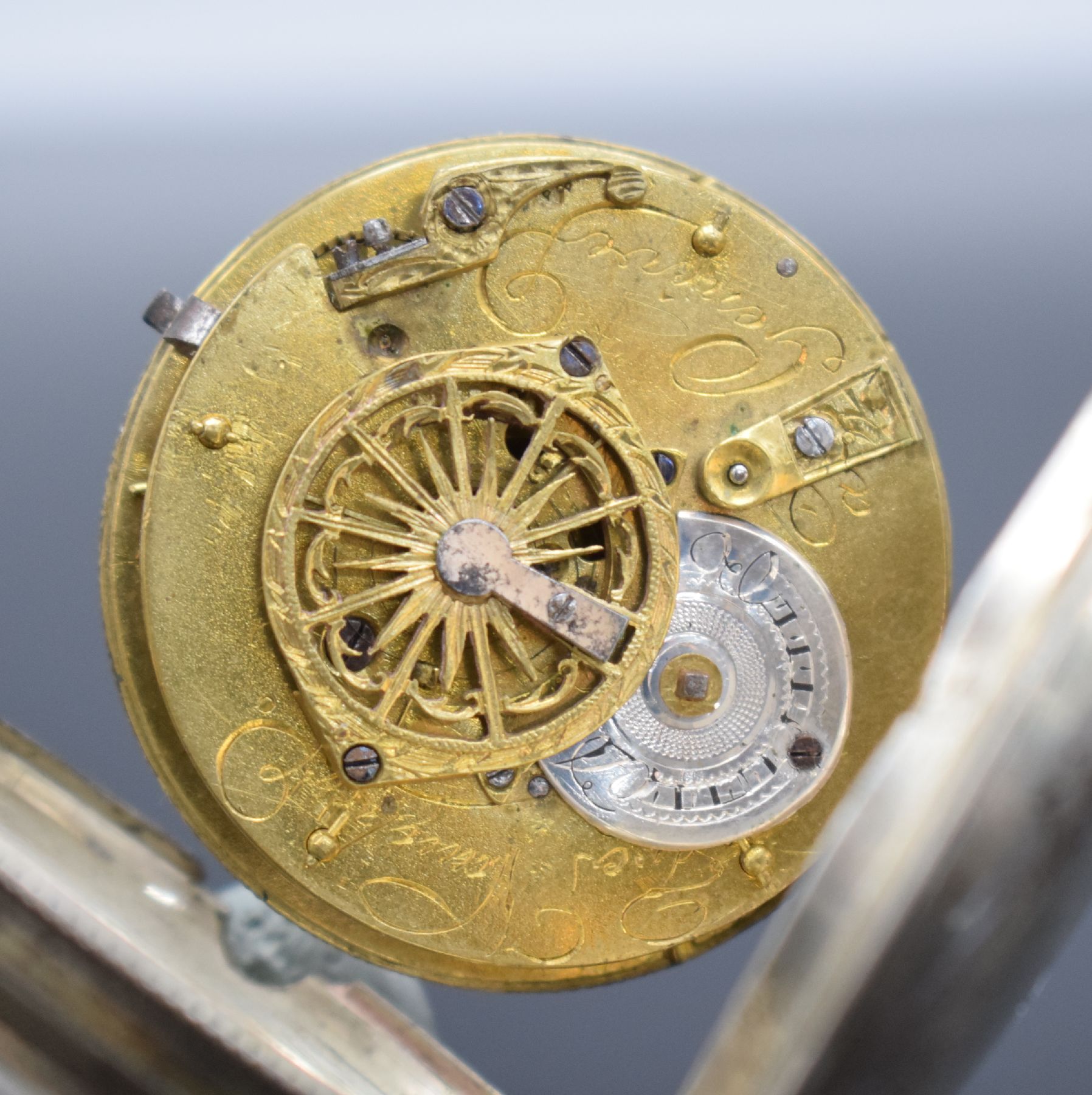 Detail a: Vaucher Geneve & 10 weitere Taschenuhren in Silber, ca. 1800 - 1920, Schlüssel- & Kronenaufzug, u. a. OMEGA, PEGASUS, UNION Ancre..., 3 Savonette, 8 ...