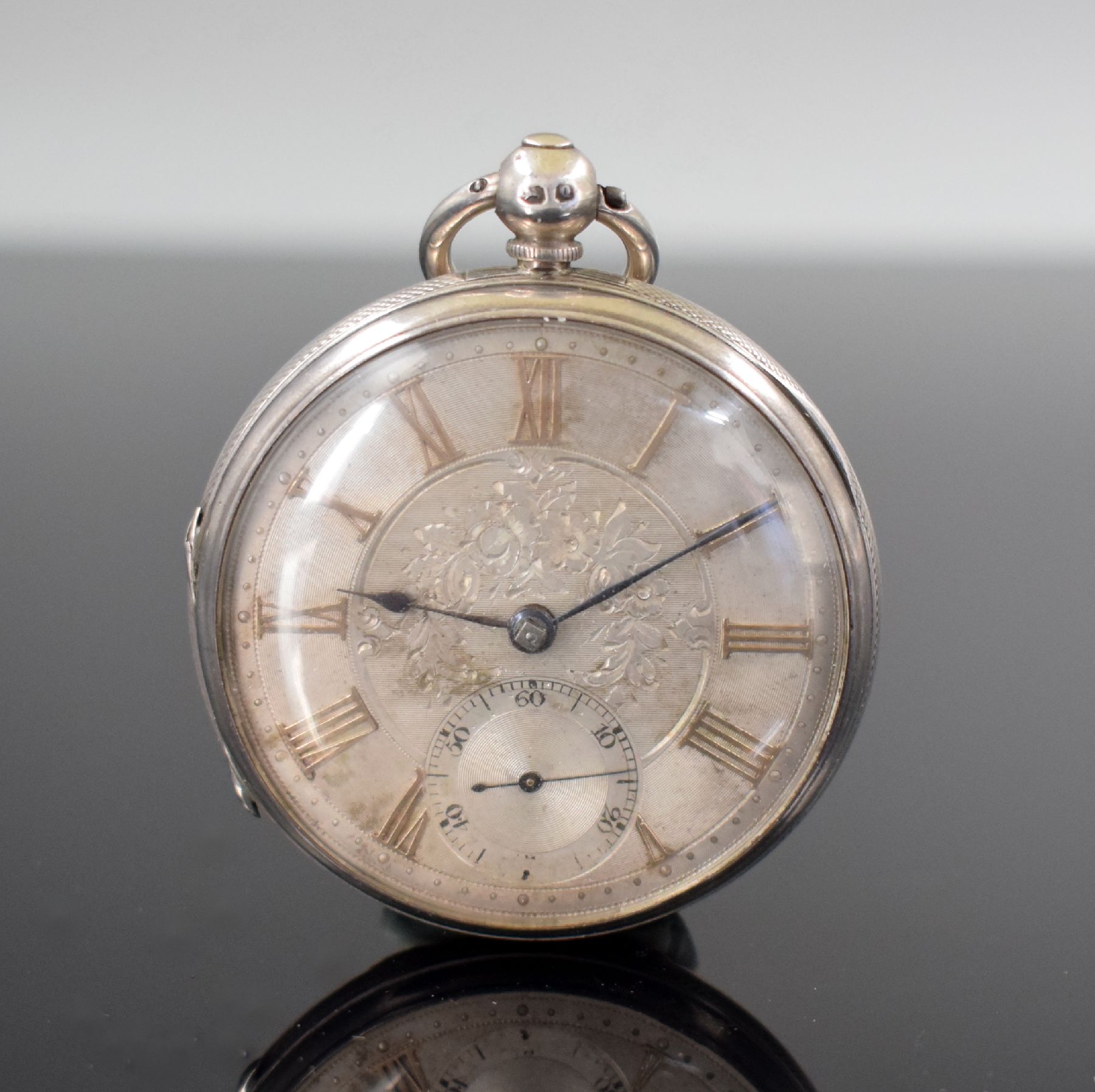 Detail g: Vaucher Geneve & 10 weitere Taschenuhren in Silber, ca. 1800 - 1920, Schlüssel- & Kronenaufzug, u. a. OMEGA, PEGASUS, UNION Ancre..., 3 Savonette, 8 ...