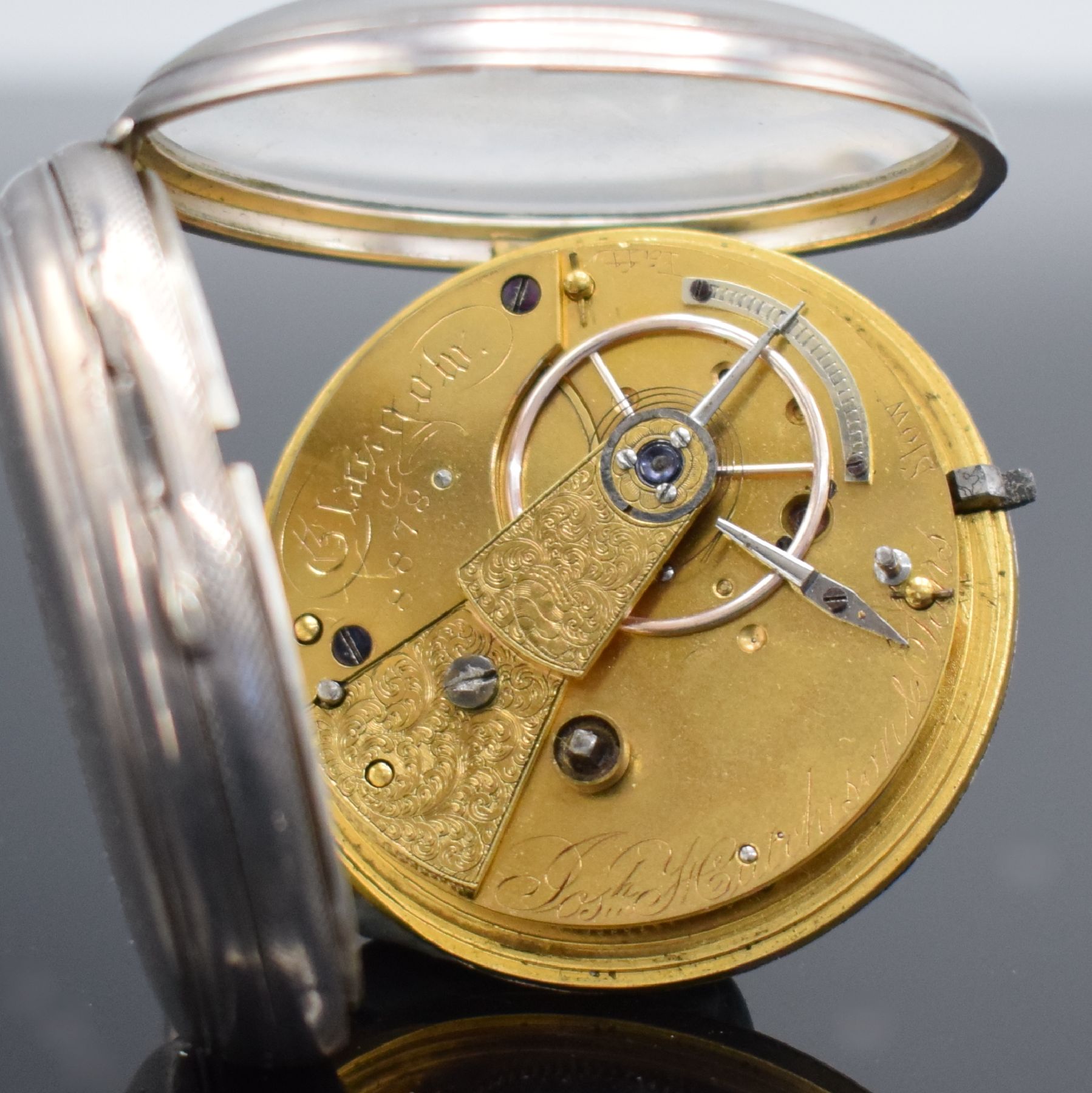 Detail h: Vaucher Geneve & 10 weitere Taschenuhren in Silber, ca. 1800 - 1920, Schlüssel- & Kronenaufzug, u. a. OMEGA, PEGASUS, UNION Ancre..., 3 Savonette, 8 ...