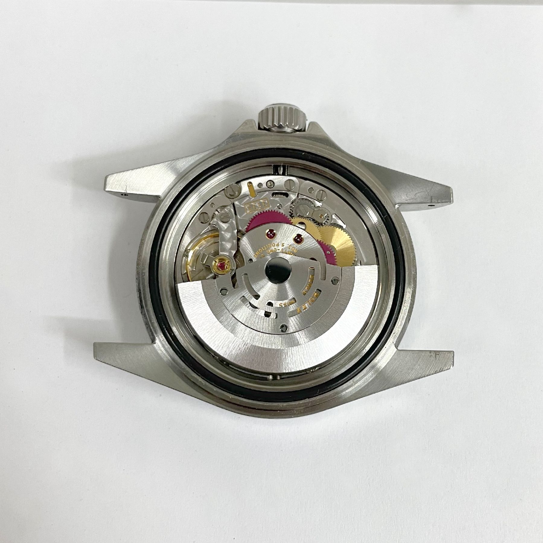 Detail g: ROLEX Oyster Perpetual Date Submariner Herrenarmbanduhr Referenz 16610 T, Schweiz um 2007, Chronometer der Superlative in Edelstahl inkl. Oysterband ...