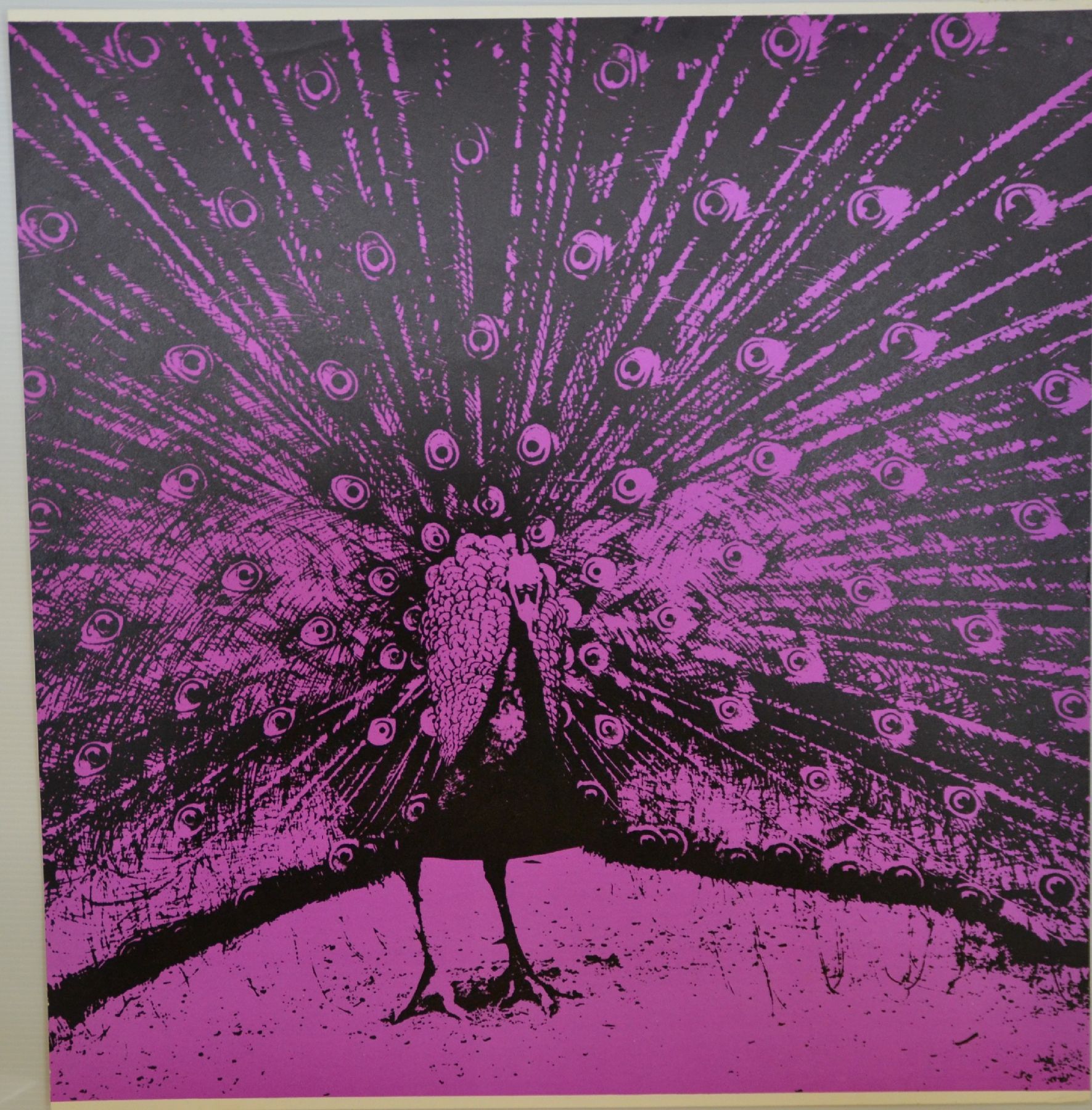 Detail o: Konvolut aus 44 seltenen psychedelischen und Kultplakaten/Grafiken, 1960-80er Jahre, D/GB/NL, geometrisierende Grafikplakate mit ...