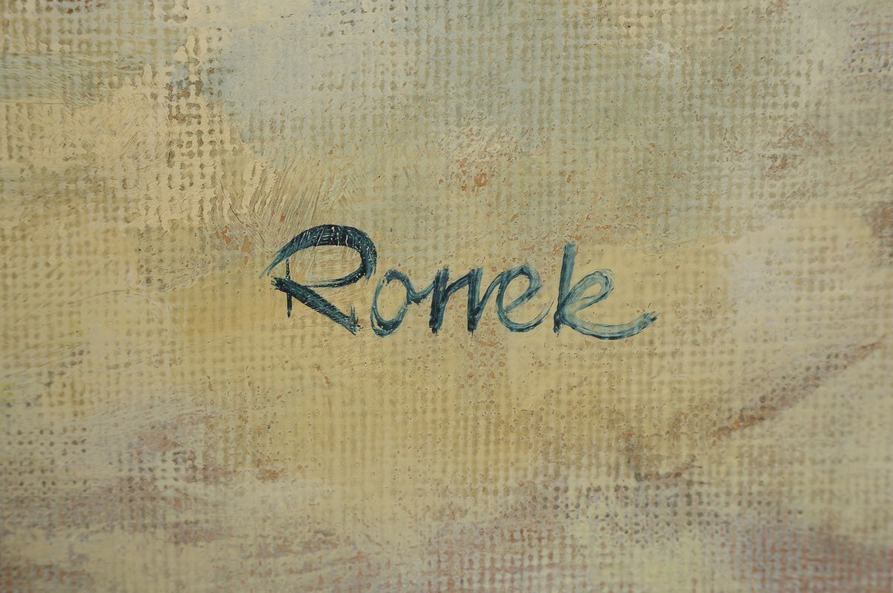 Detail a: Jaroslav Ronek, 1892-1962, Dampflokomotive in verschneiter Landschaft, Öl/Malkarton, rechts unten signiert, ca. 48x64cm, R. ca. 56x72cm, dieser ...