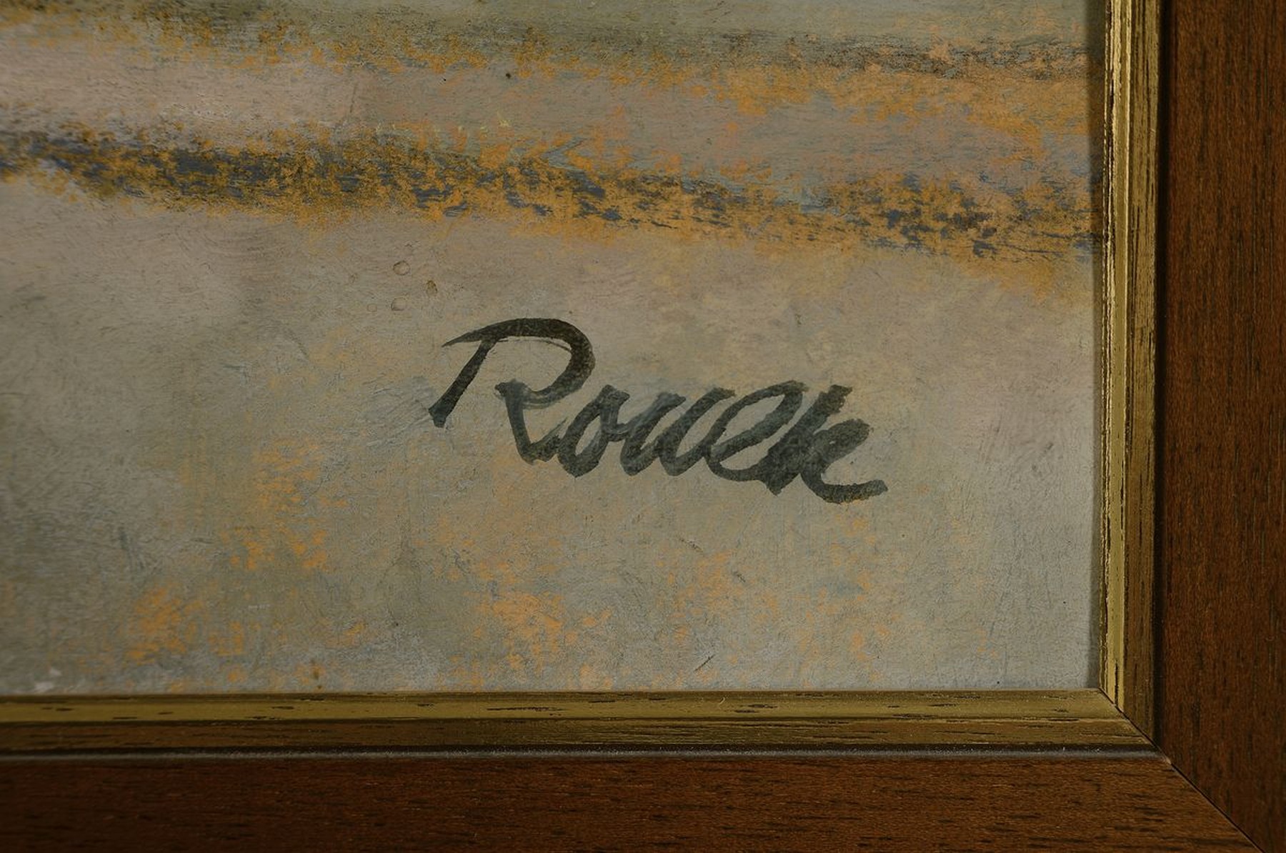 Detail a: Jaroslav Ronek, 1892-1962, Dampflokomotive im Schnee, Öl/Malkarton, rechts unten signiert, ca. 50x60cm, R. ca. 56x68cm