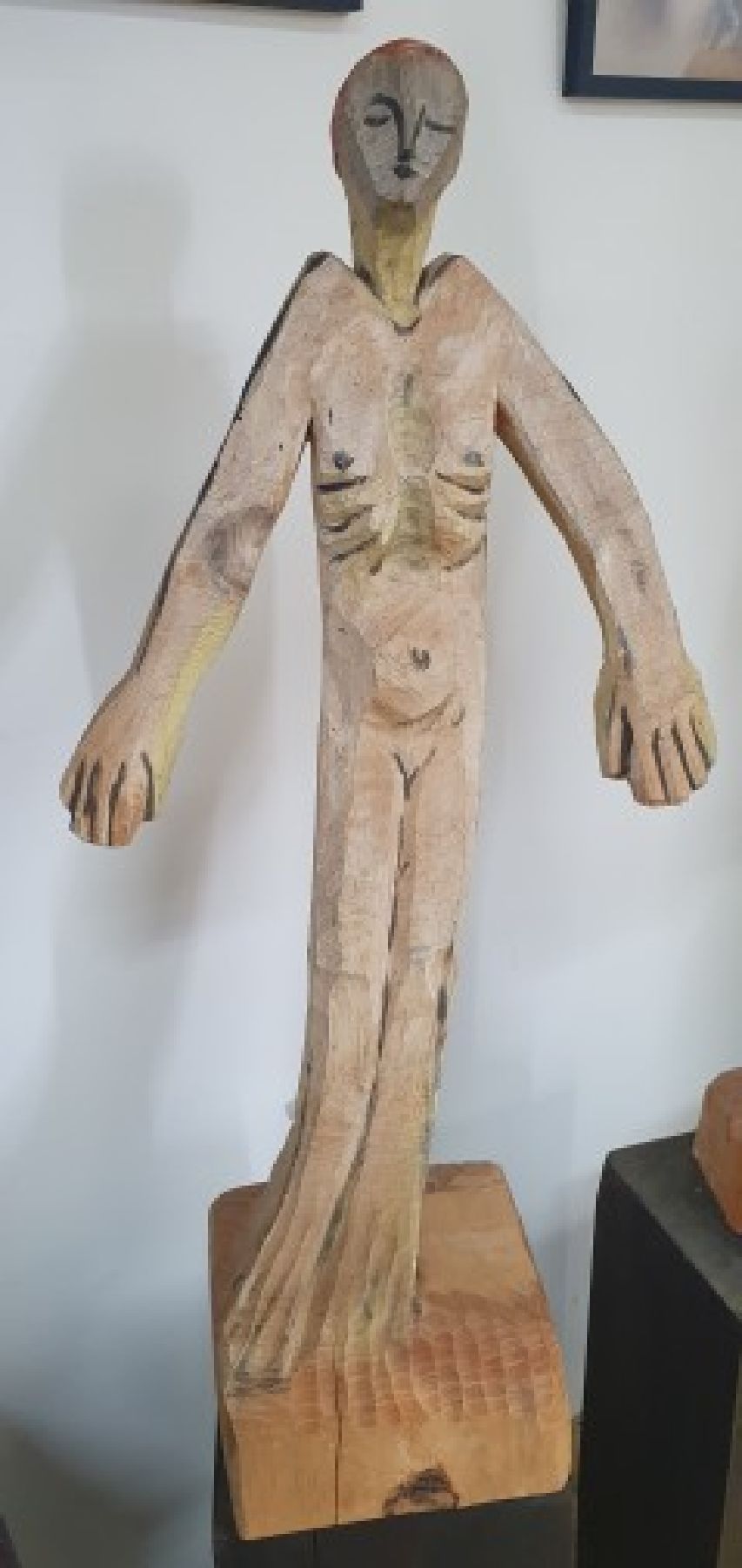 Detail b: Baldur Greiner, geb. 1946 Darmstadt, Lehre als Holzbildhauer, Werkkunstschule Darmstadt, Akademie Hamburg, seit 1974 freischaffender Bildhauer in ...