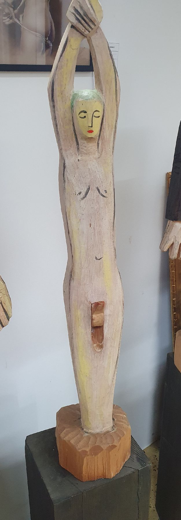 Detail c: Baldur Greiner, geb. 1946 Darmstadt, Lehre als Holzbildhauer, Werkkunstschule Darmstadt, Akademie Hamburg, seit 1974 freischaffender Bildhauer in ...