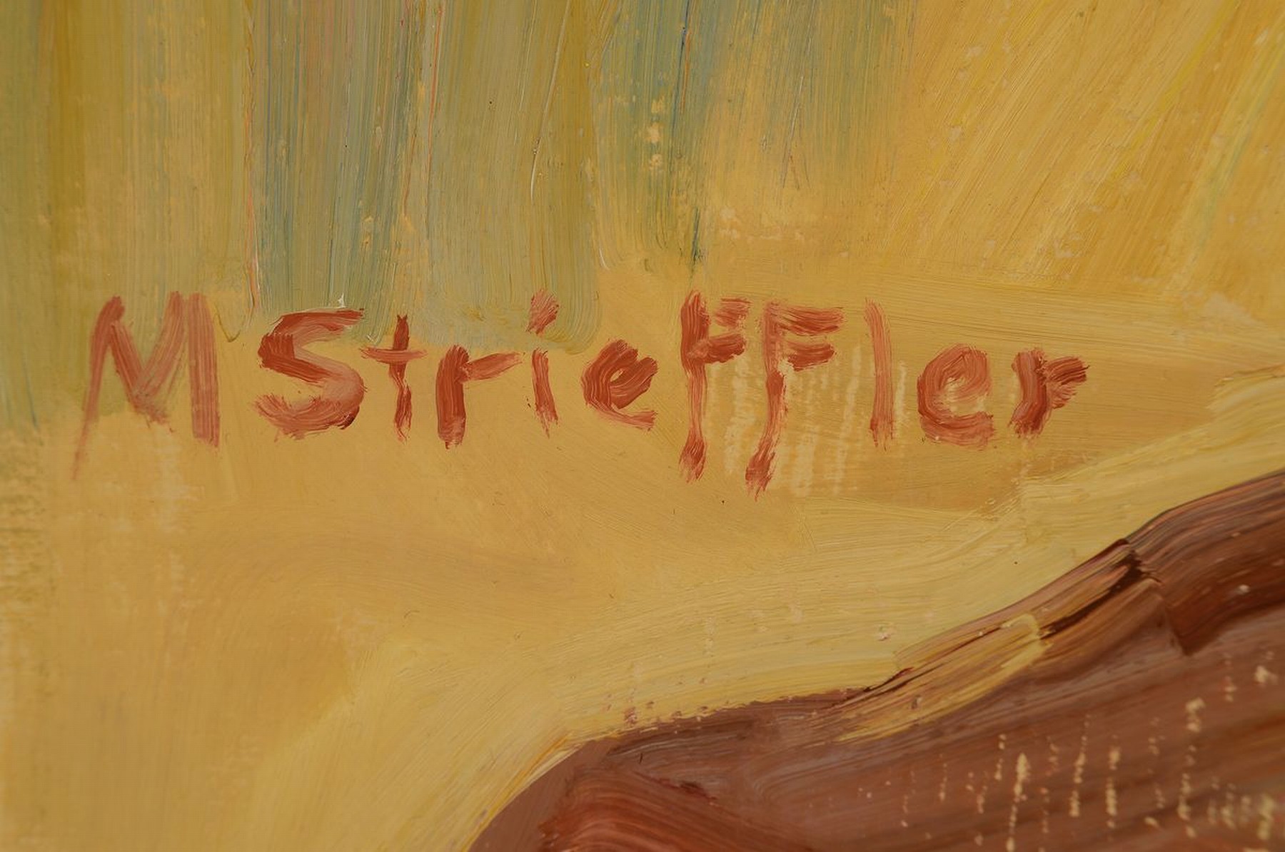 Detail a: Marie Strieffler, 1917 Landau - 1987 ebenda, Studium an der Staatsschule f. angewandte Kunst München u. der Akademie München bei Diez, Kaspar u. ...