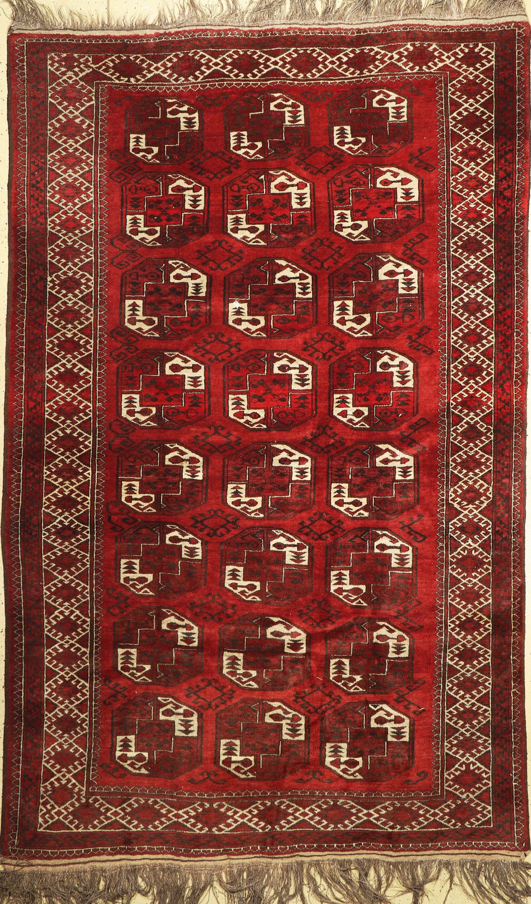 Ersari alt, Afghanistan, um 1960, Wolle aufWolle, ca. 315 x 198 cm, EHZ: 2