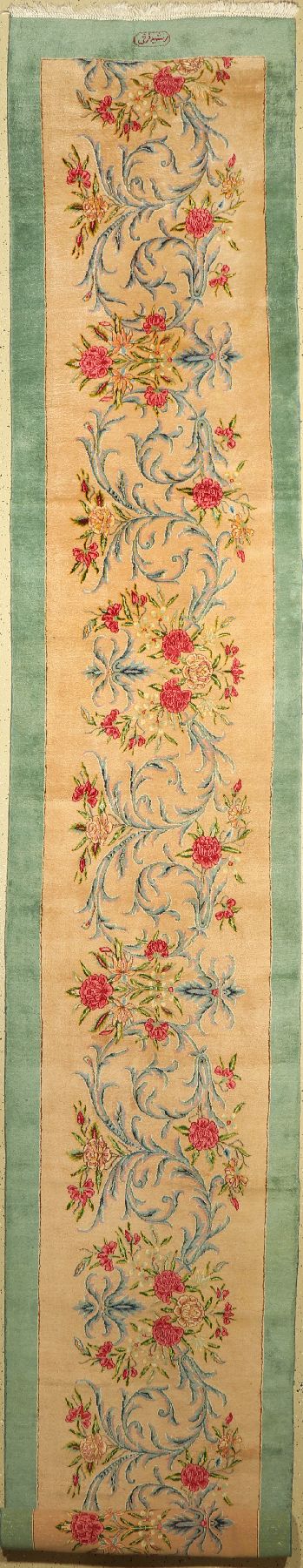 Kerman(Rashid Farokhi) fein, Persien, um 1930, Korkwolle, ca. 642 x 96 cm, EHZ: 2