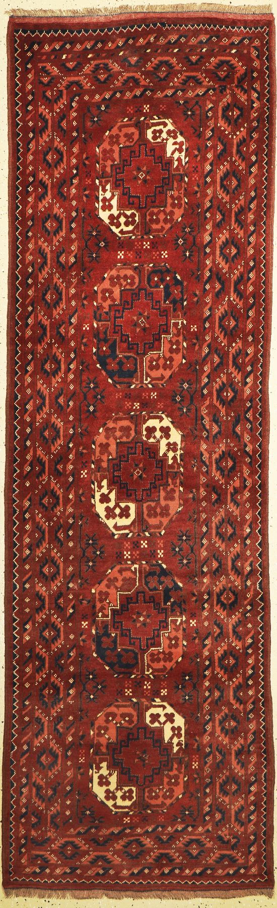 Khal Mohammadi, Afghanistan, ca. 40 Jahre, Wolle auf Wolle, ca. 285 x 87 cm, EHZ: 2