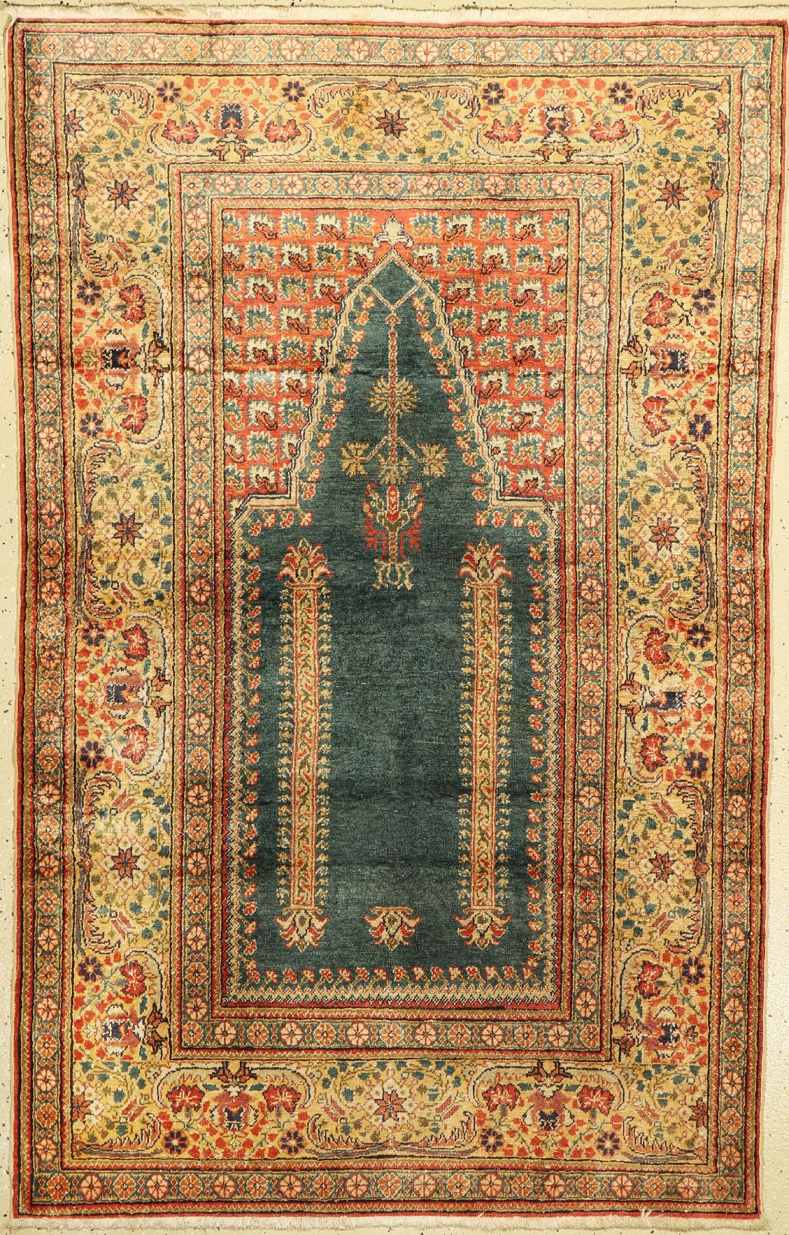 Kayseri, Türkei, um 1950, merzerisierte Baumwolle, ca. 180 x 117 cm, EHZ: 3