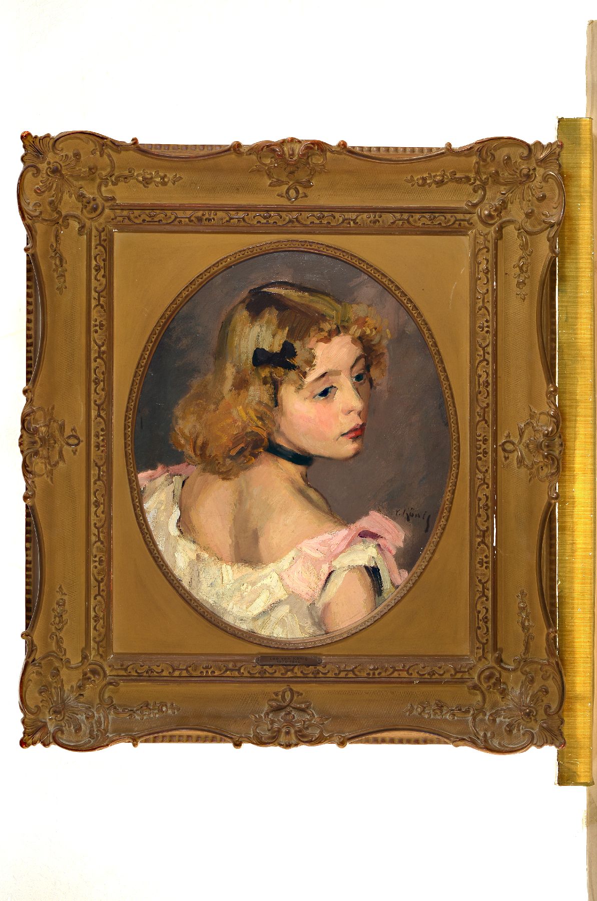 Leo von König, 1871 Braunschweig - 1944 Tutzing, Bildhauerlehre u. Studium an der Kunstgewerbeschule Hamburg, Studium an der Akademie Berlin bei ...