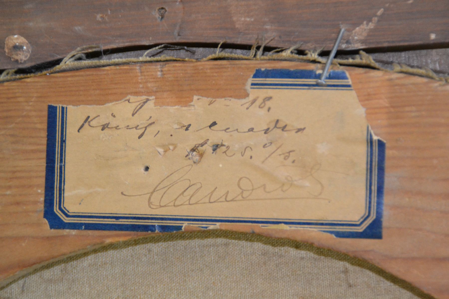 Detail e: Leo von König, 1871 Braunschweig - 1944 Tutzing, Bildhauerlehre u. Studium an der Kunstgewerbeschule Hamburg, Studium an der Akademie Berlin bei ...