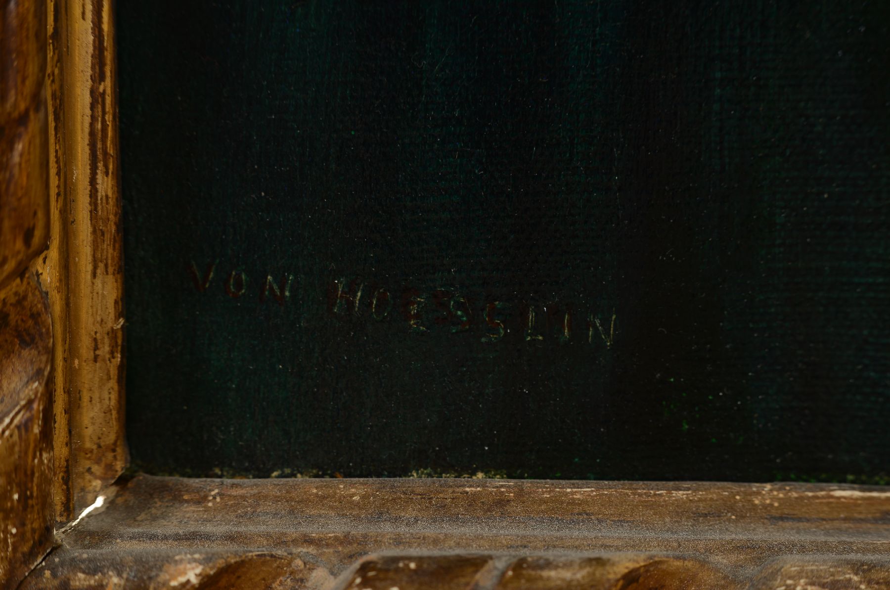 Detail a: Georg(e) von Hoesslin, 1851 Budapest - 1923 München, in Amerika aufgewachsen, ab 1871 Studium an der Kunstgewerbeschule u. Akademie München, ...