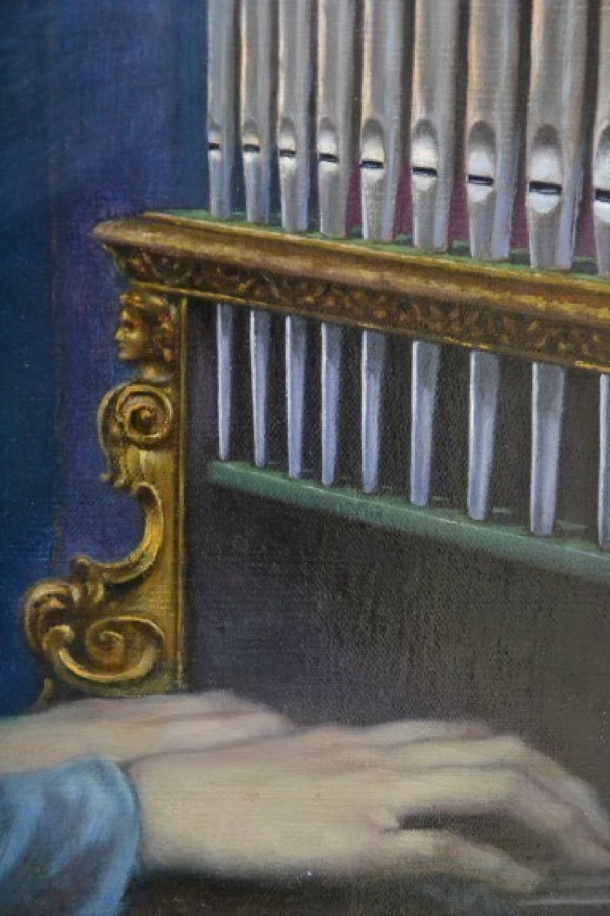 Detail e: Georg(e) von Hoesslin, 1851 Budapest - 1923 München, in Amerika aufgewachsen, ab 1871 Studium an der Kunstgewerbeschule u. Akademie München, ...