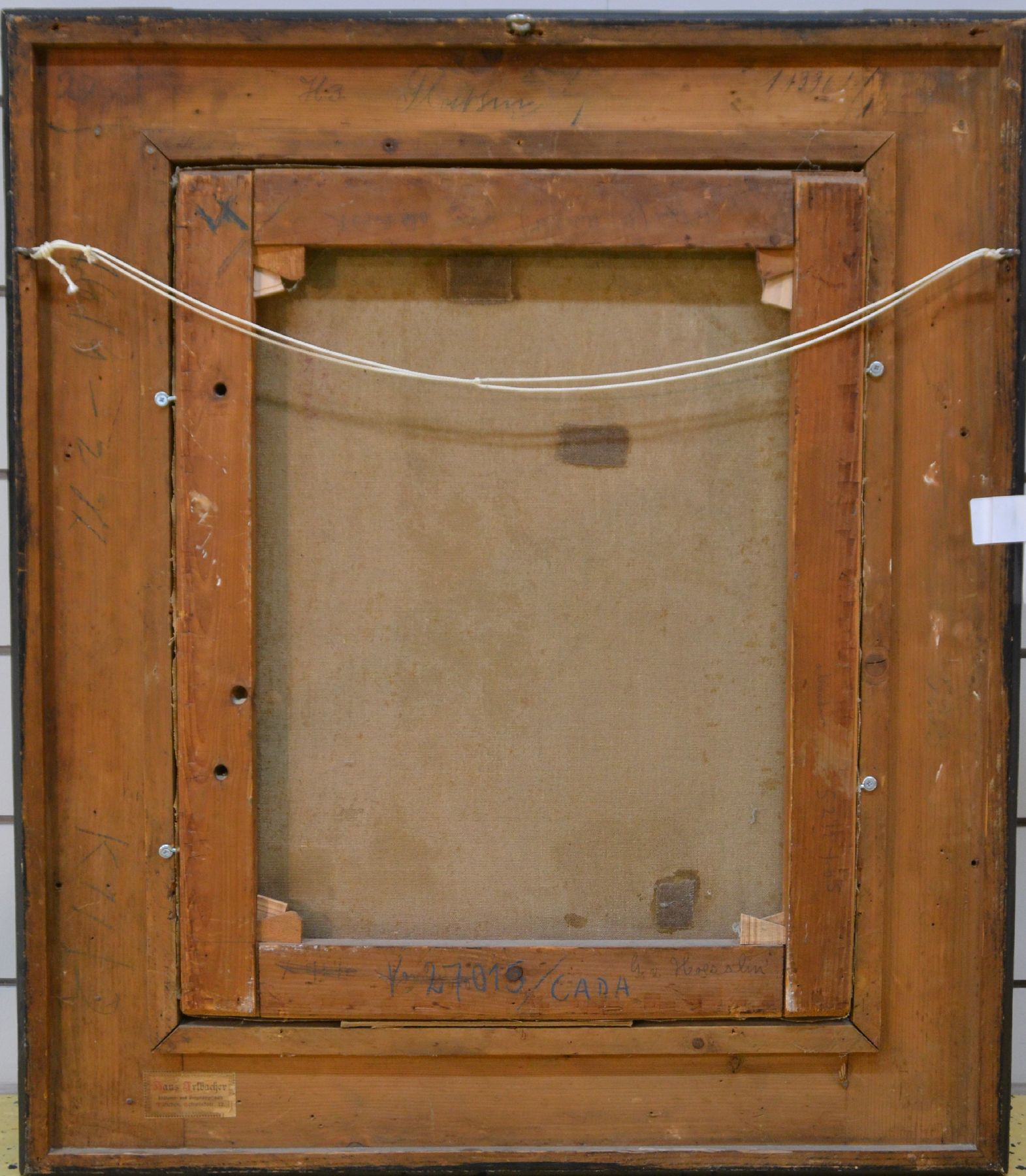 Detail f: Georg(e) von Hoesslin, 1851 Budapest - 1923 München, in Amerika aufgewachsen, ab 1871 Studium an der Kunstgewerbeschule u. Akademie München, ...