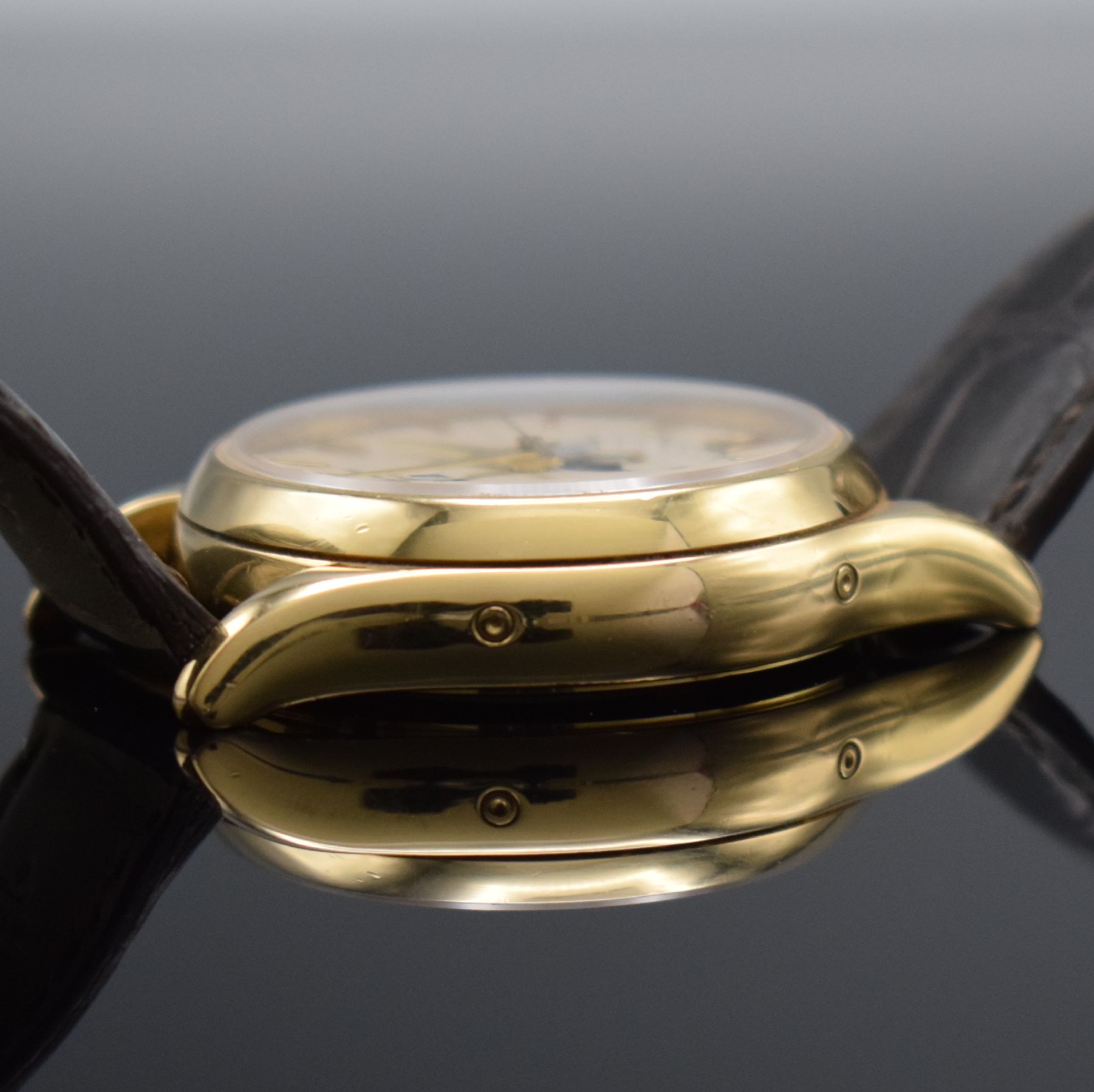 Detail h: PATEK PHILIPPE hochfeiner und extrem seltener, astronomischer Jahreskalender Sondermodell Wempe W125 Referenz 5125J-001 in GG 750/000,Automatik, ...