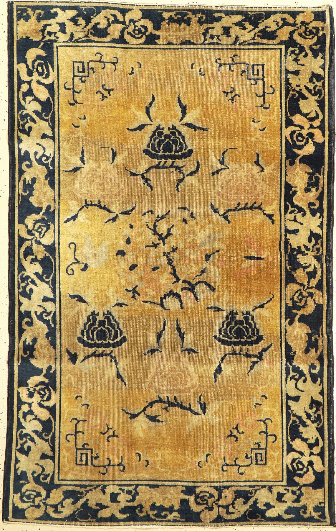 Antiker Ning-Hsia, China, um 1900, Wolle auf Baumwolle, ca. 173 x 110 cm, EHZ: 4