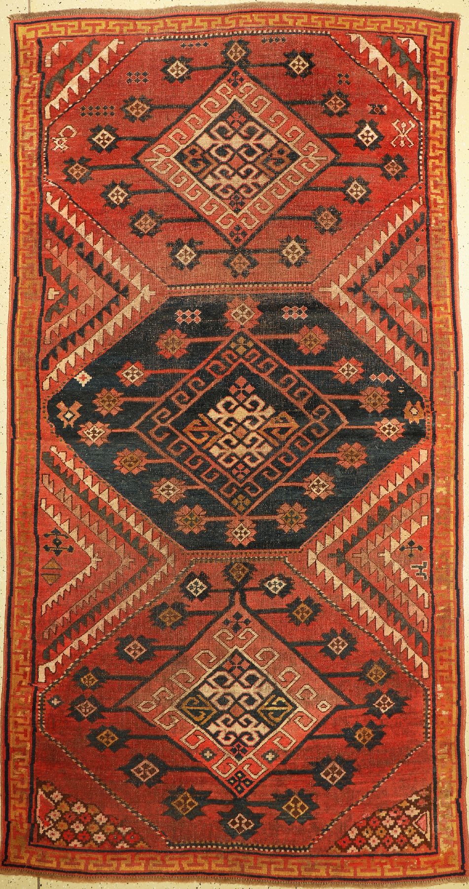 Karakalpak antik, Uzbekistan, um 1900, Wolle auf Wolle, ca. 303 x 163 cm, EHZ: 4