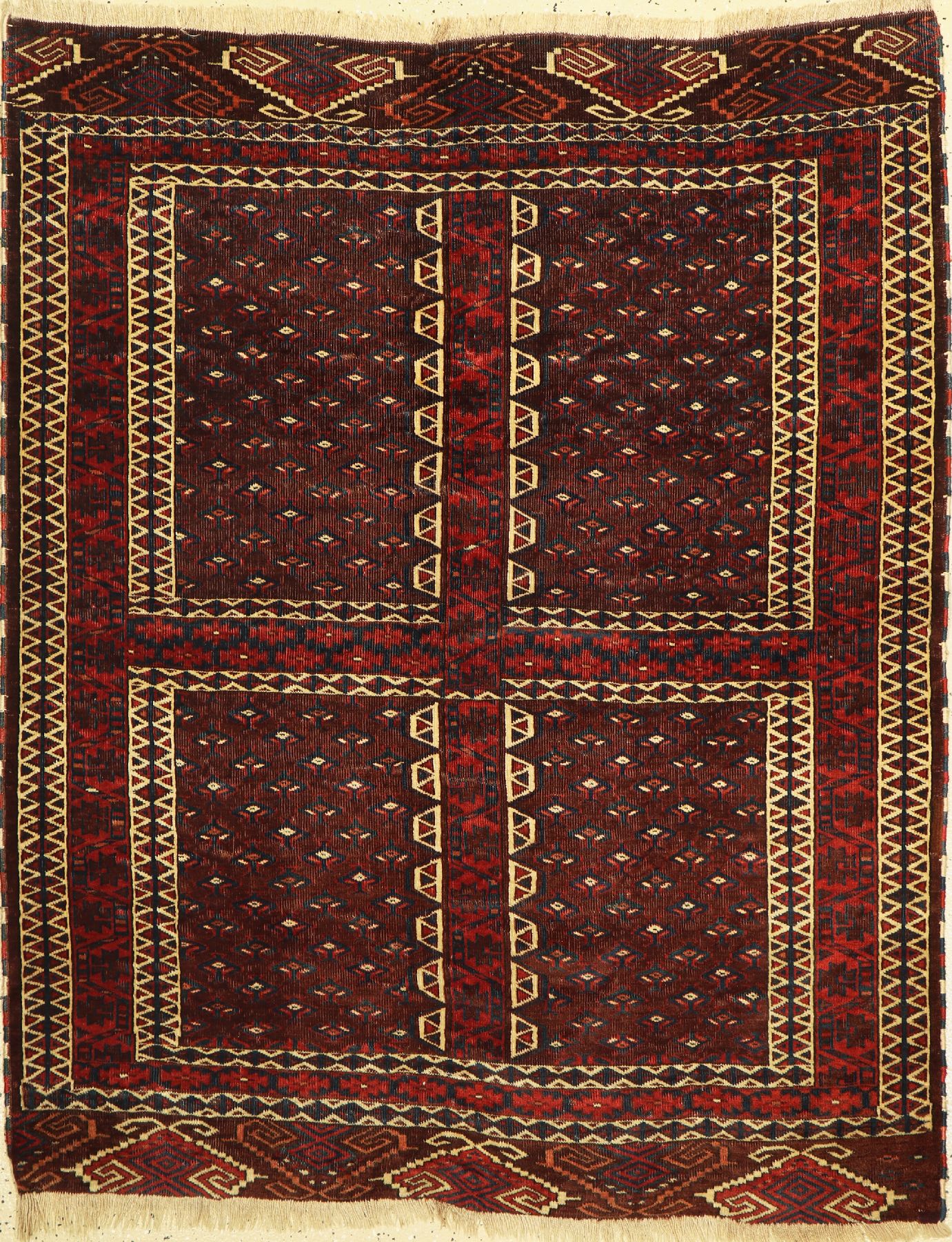 Yomud Engsi, Turkmenistan, um 1910, Wolle auf Wolle, ca. 165 x 130 cm, EHZ: 3