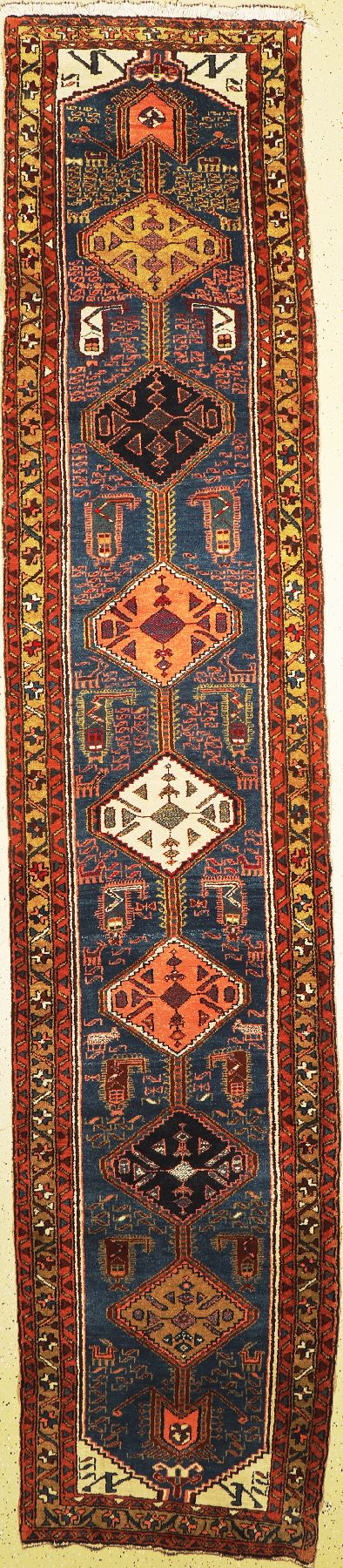 Heriz alt, Persien, um 1940, Wolle auf Baumwolle, ca. 445 x 90 cm, EHZ: 2-3