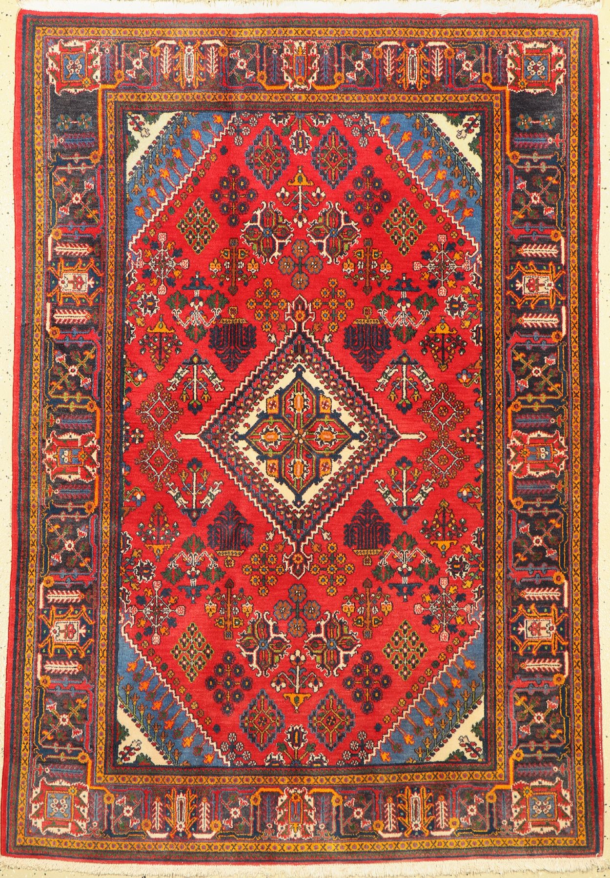 Meymeh alt, Persien, ca. 60 Jahre, Wolle auf Baumwolle, ca. 192 x 133 cm, EHZ: 2