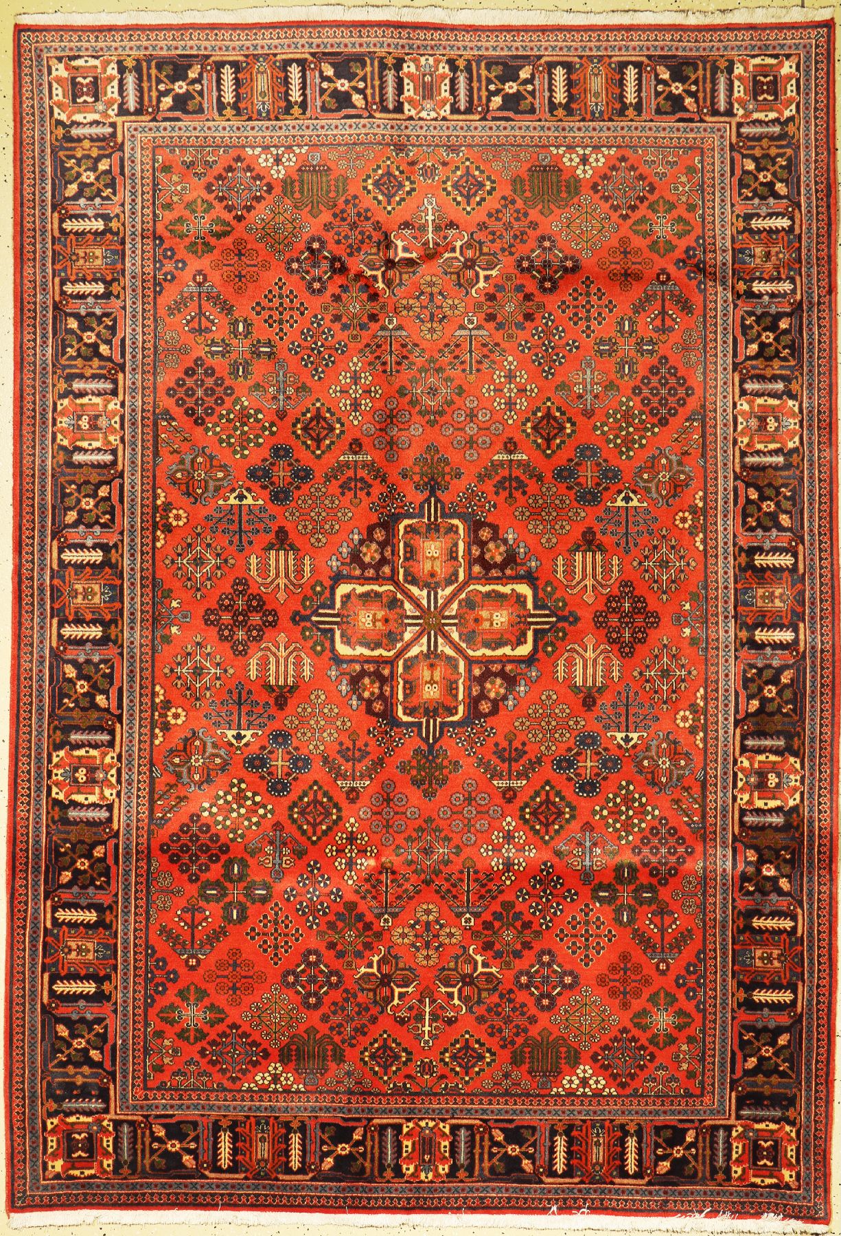 Meymeh fein, Persien, ca. 60 Jahre, Korkwolle, ca. 248 x 173 cm, EHZ: 2