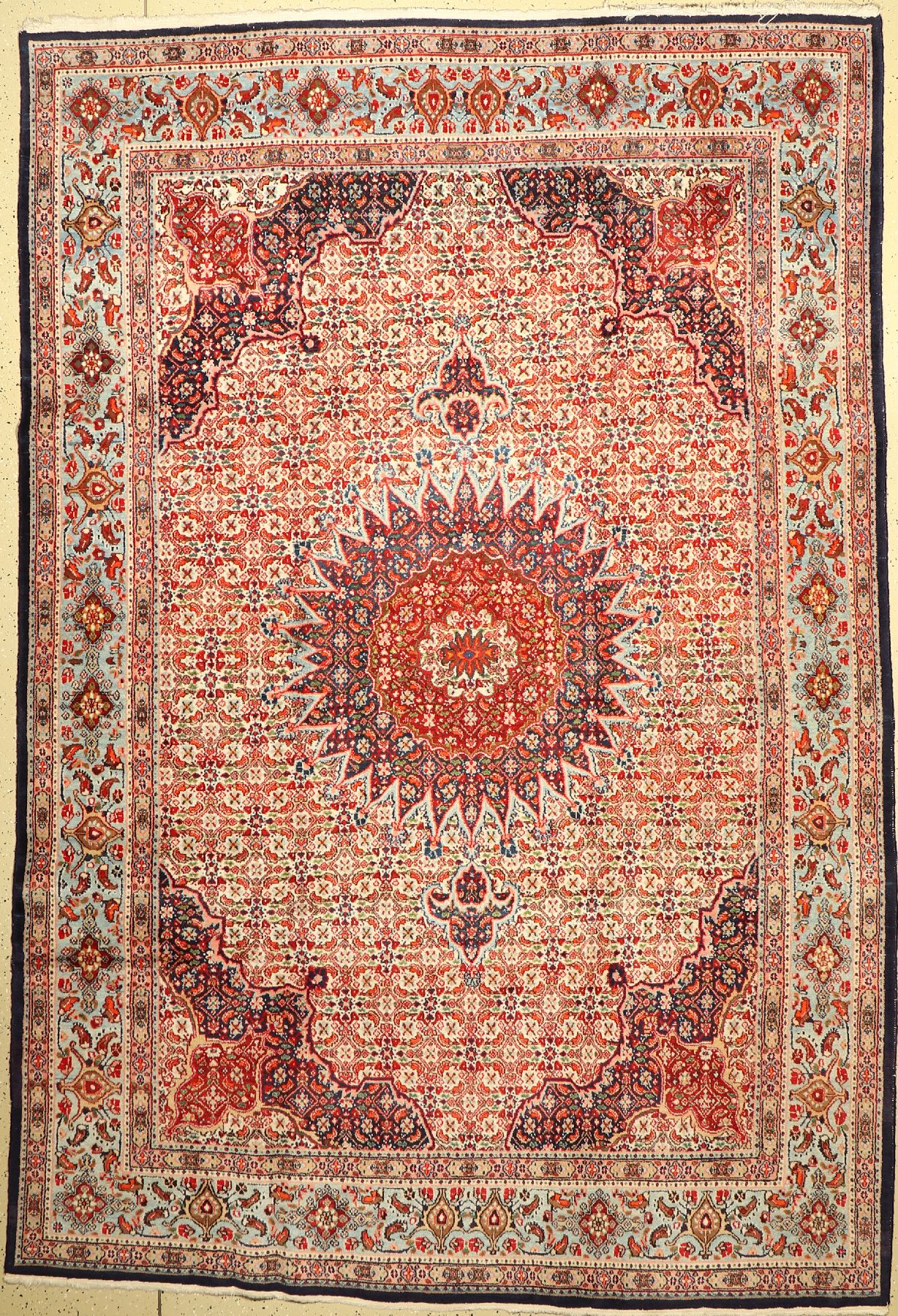 Mud alt, Persien, ca. 50 Jahre, Wolle auf Baumwolle, ca. 312 x 210 cm, EHZ: 2-3