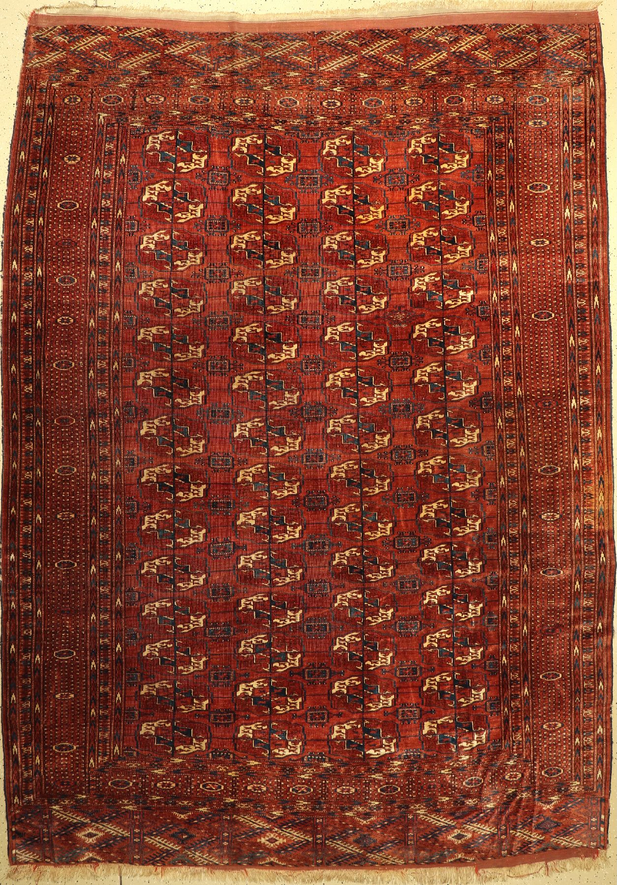 Buchara alt, Rußland, um 1940, Wolle auf Wolle, ca. 320 x 238 cm, EHZ: 3