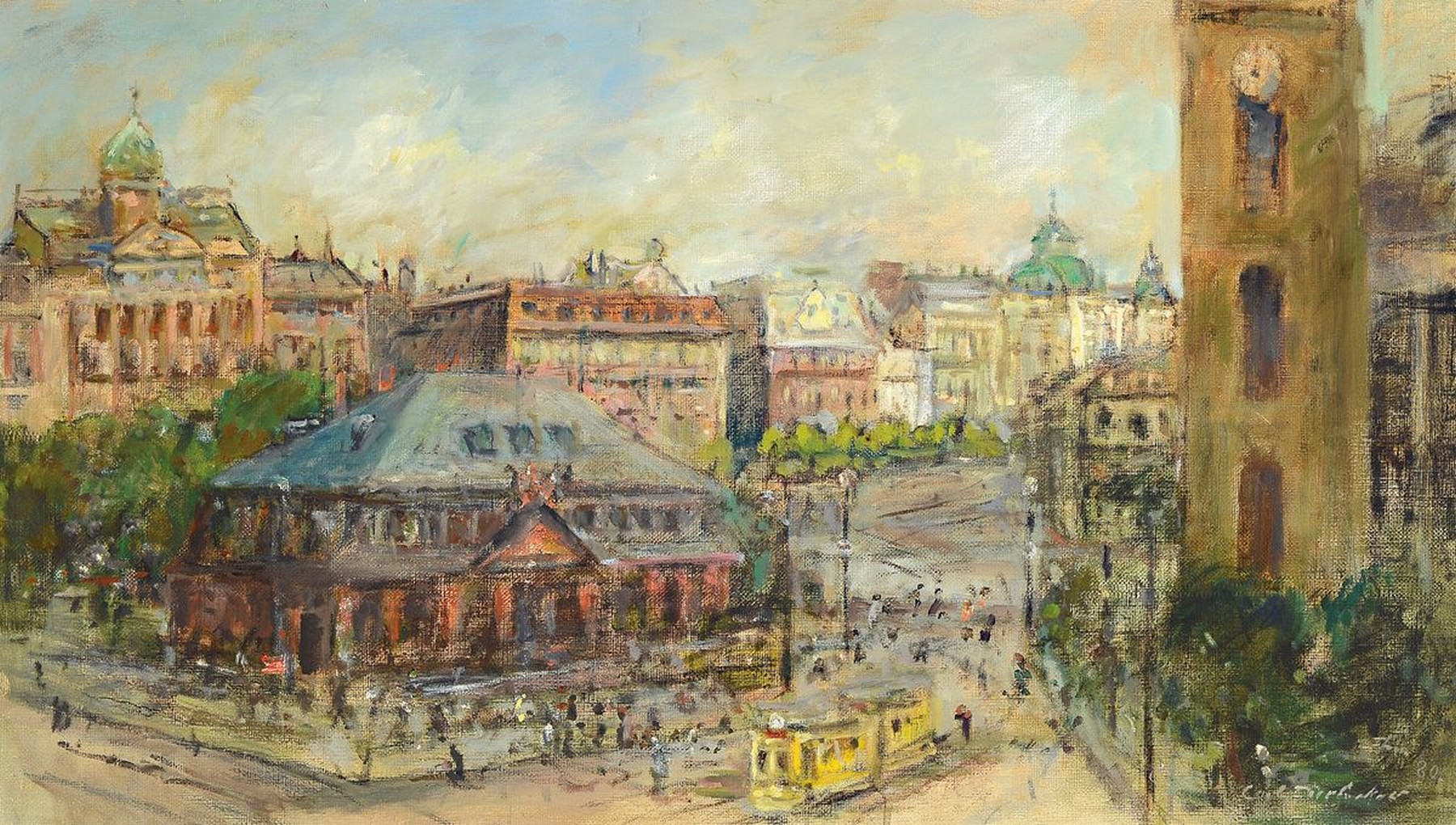 Carl Dörrbecker, 1894 Frankfurt a.M. - 1983 ebenda, Ausbildung an der Kunstgewerbeschule u. der Städelschule in Frankfurt sowie an der Akademie ...