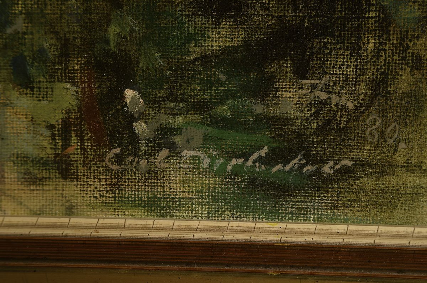 Detail a: Carl Dörrbecker, 1894 Frankfurt a.M. - 1983 ebenda, Ausbildung an der Kunstgewerbeschule u. der Städelschule in Frankfurt sowie an der Akademie ...